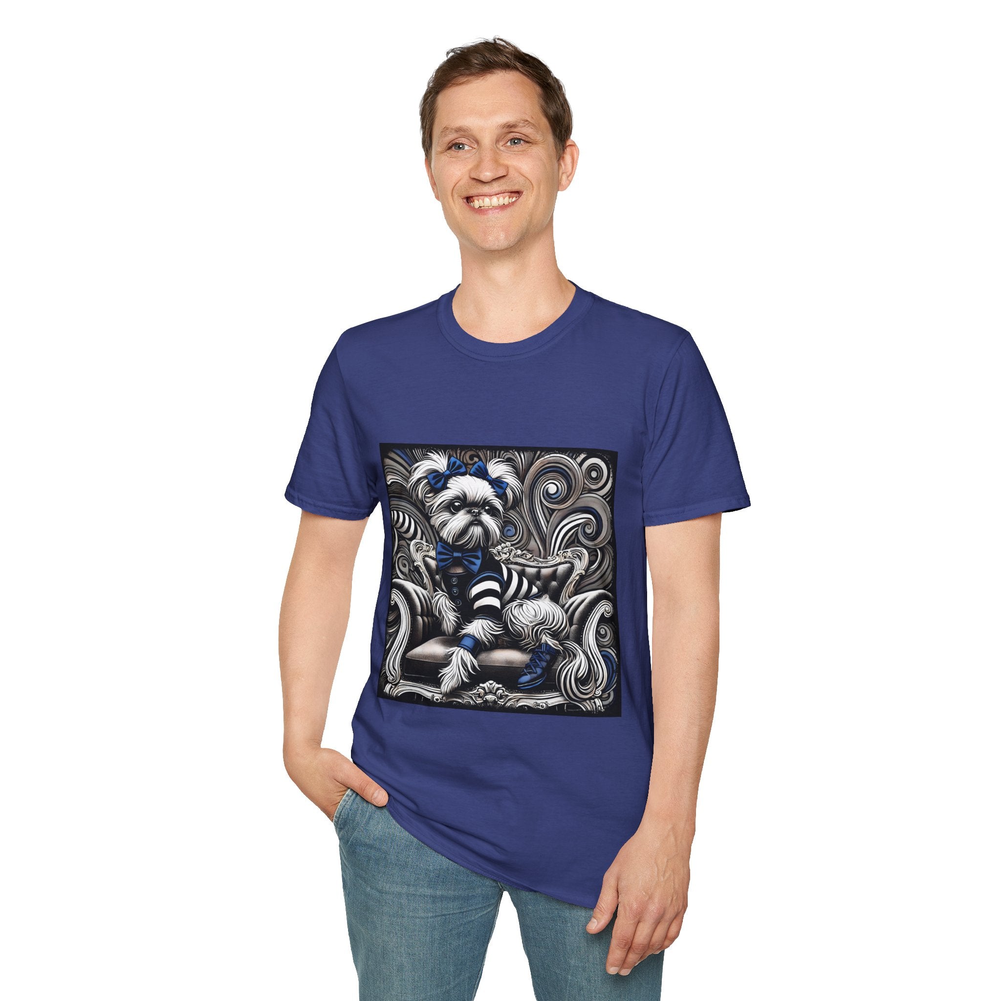 Brussels Griffon Bold Geometric | Unisex Dog T-Shirt