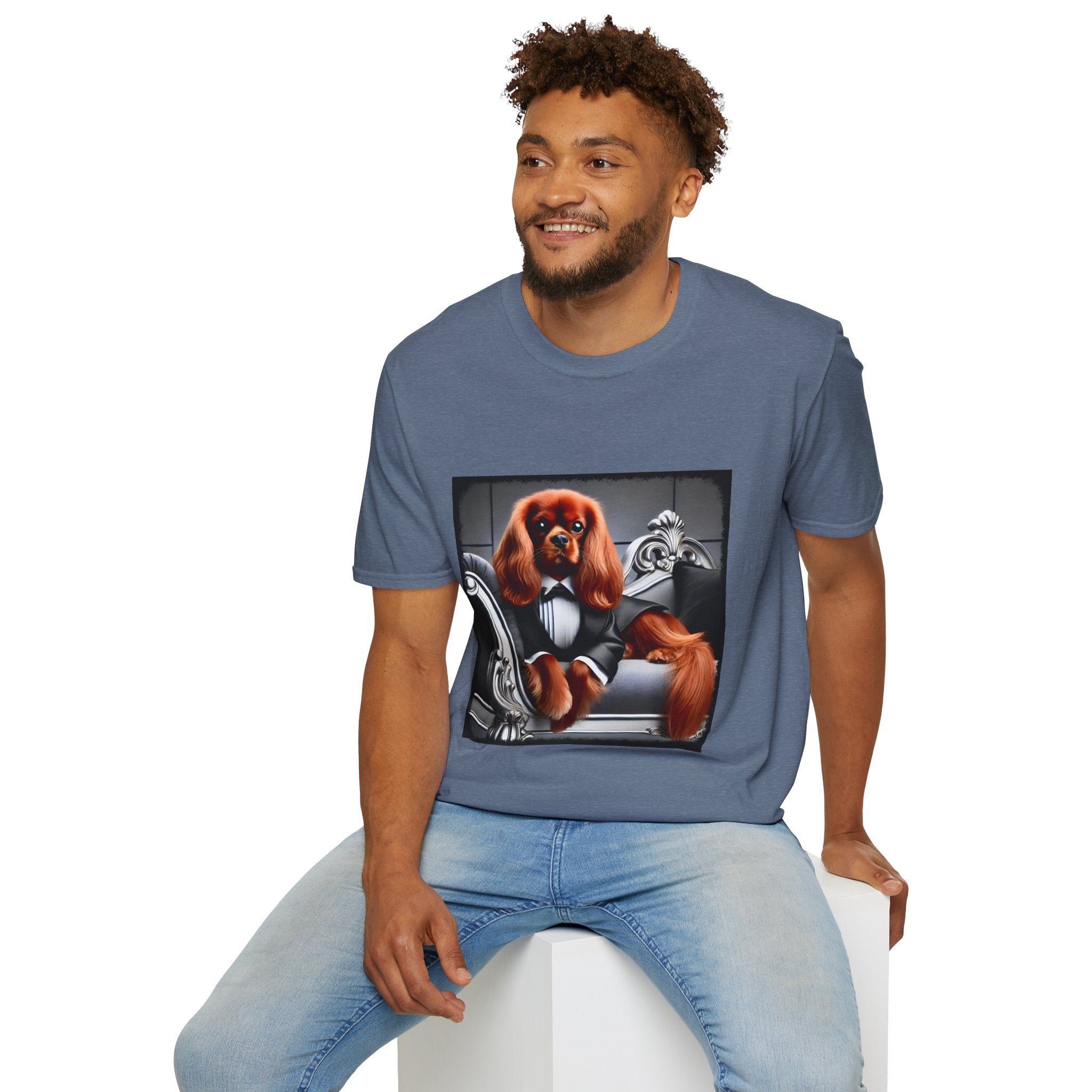Cavalier King Charles Spaniel Old Money | Unisex Dog T-Shirt