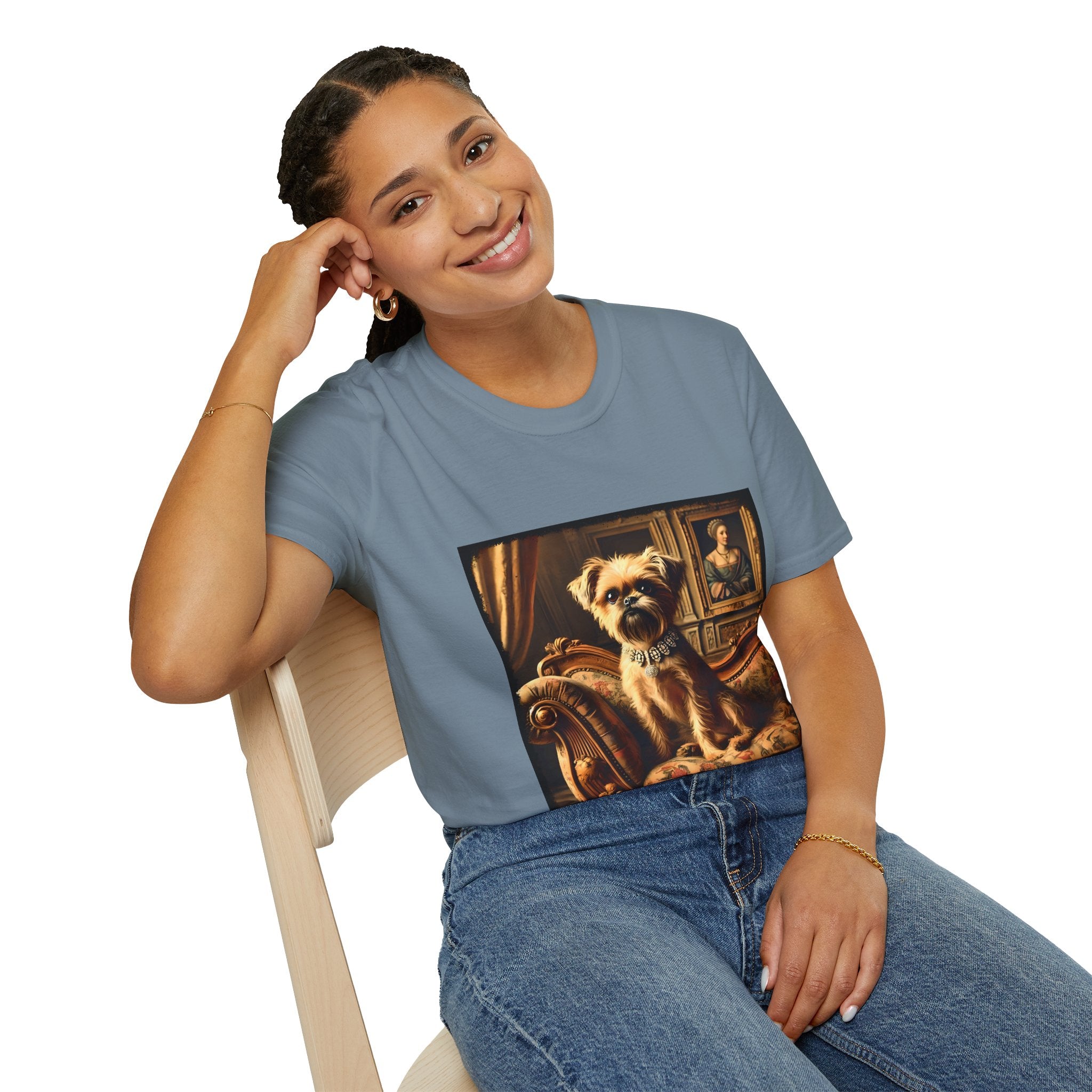 Brussels Griffon Posh Princess | Unisex Dog T-Shirt