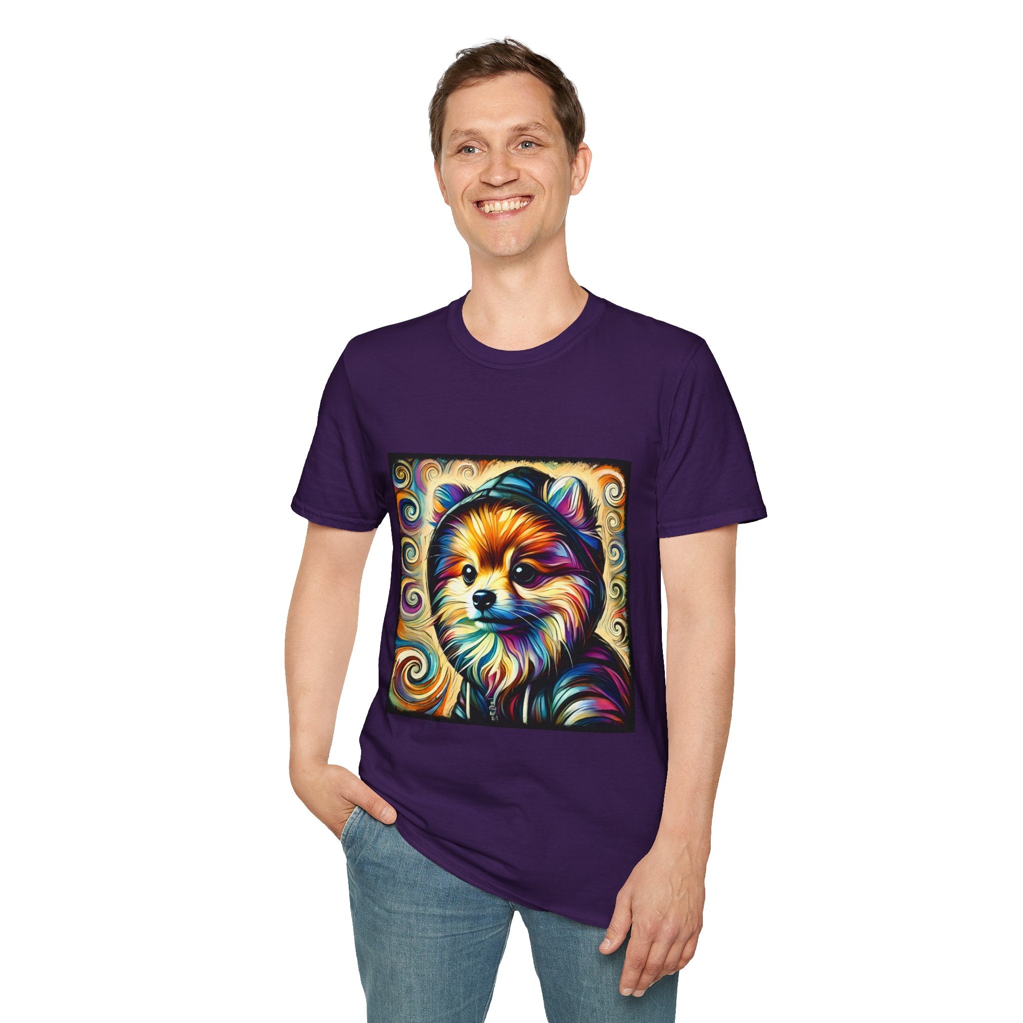 Pomeranian Hoodie Swirl | Unisex Dog T-Shirt