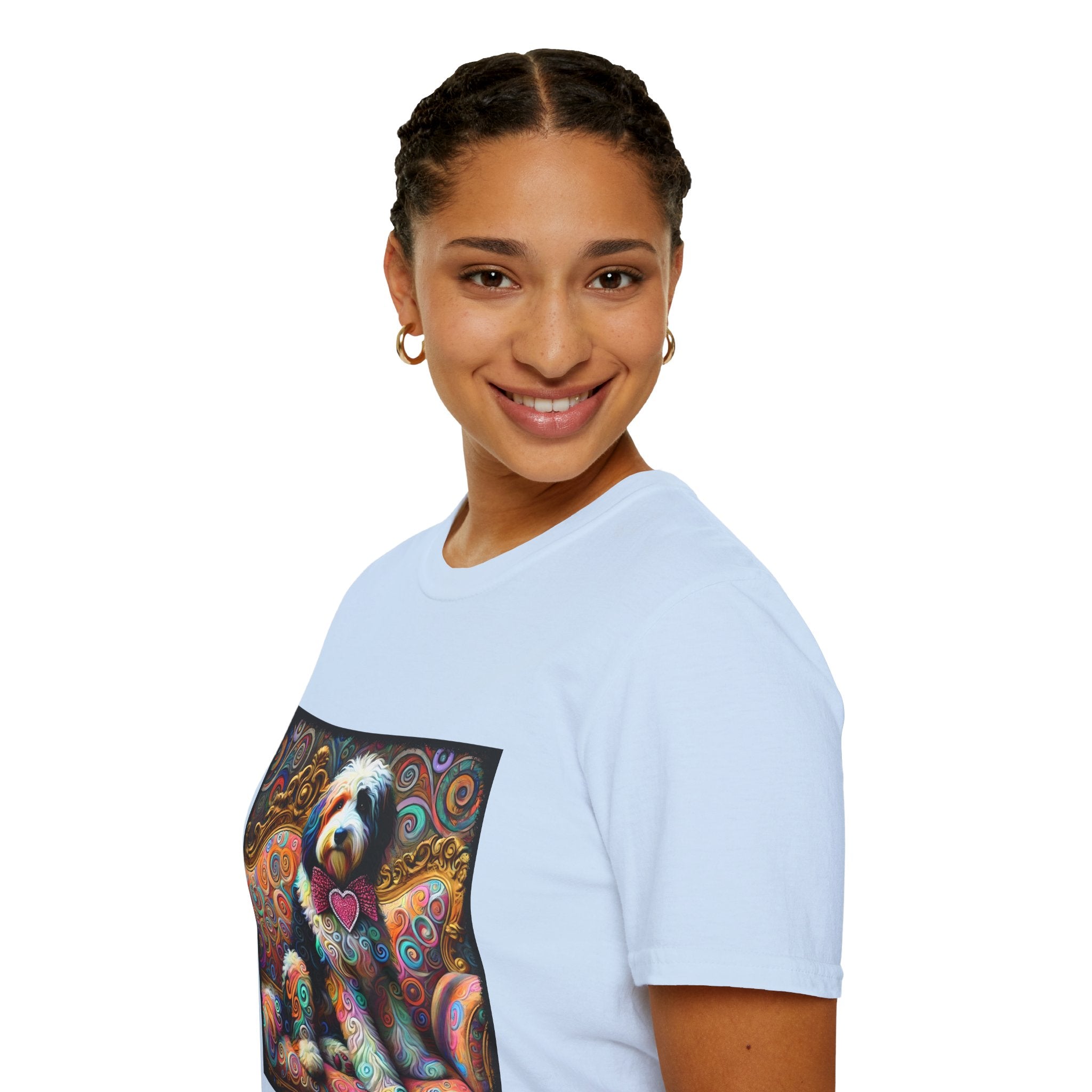 Bernedoodle Love Swirl | Unisex Dog T-Shirt