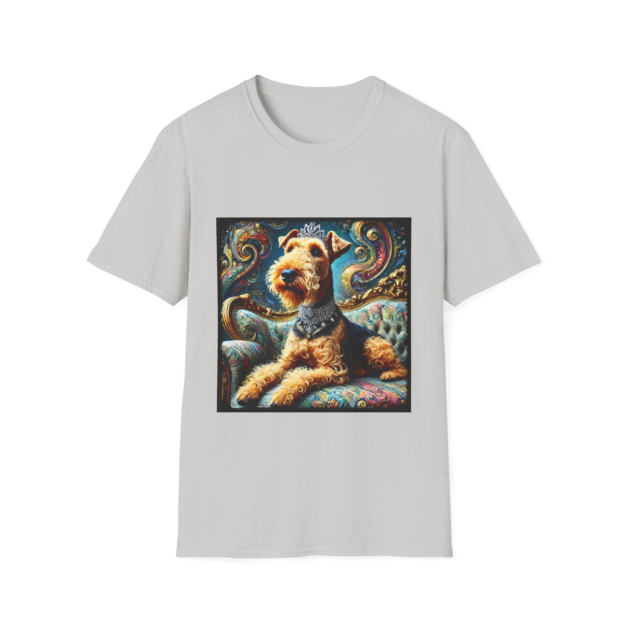 Airedale Terrier Shirt | Ethereal Swirl Dog Lover Tee