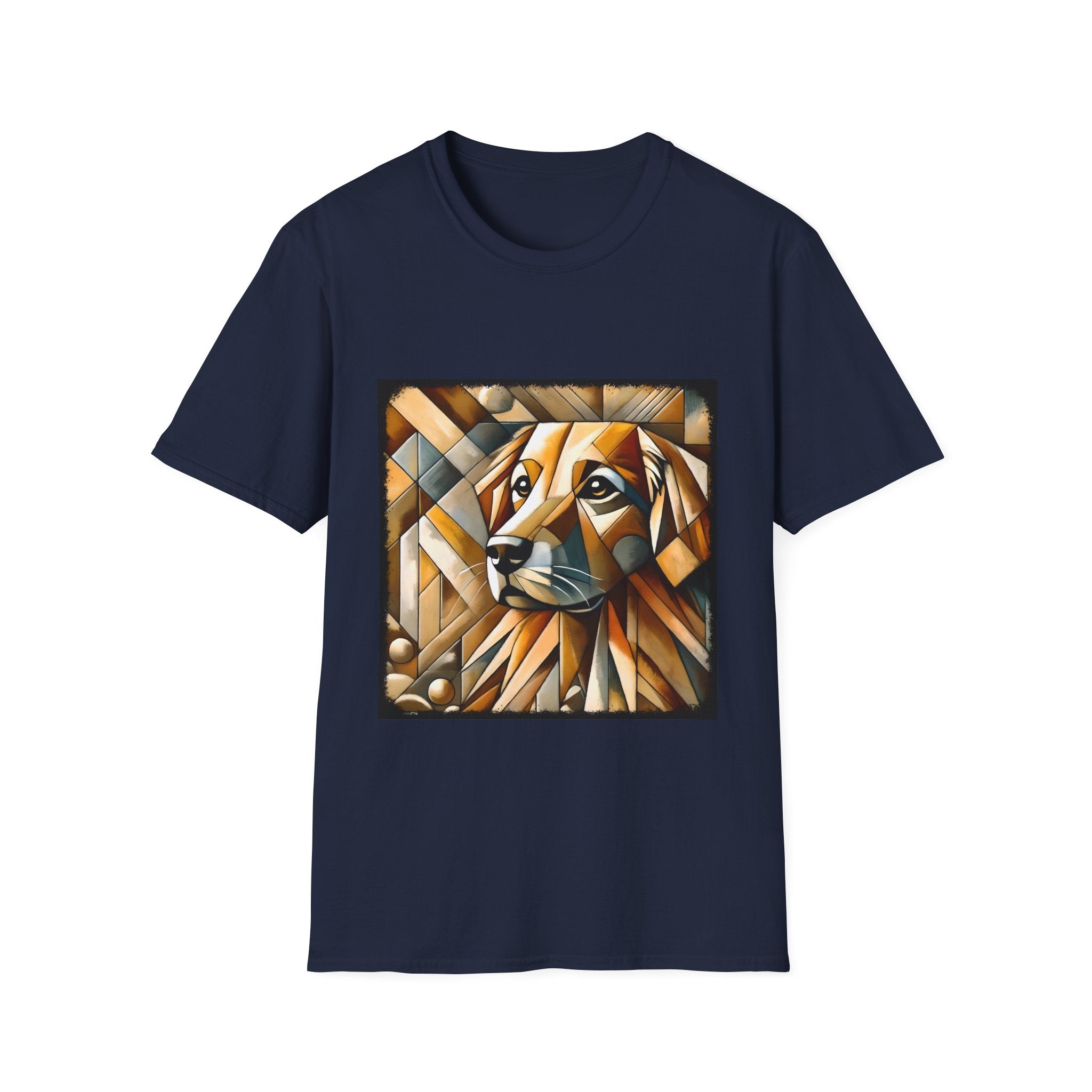 Golden Retriever Shirt | Geometric Dog Lover Tee