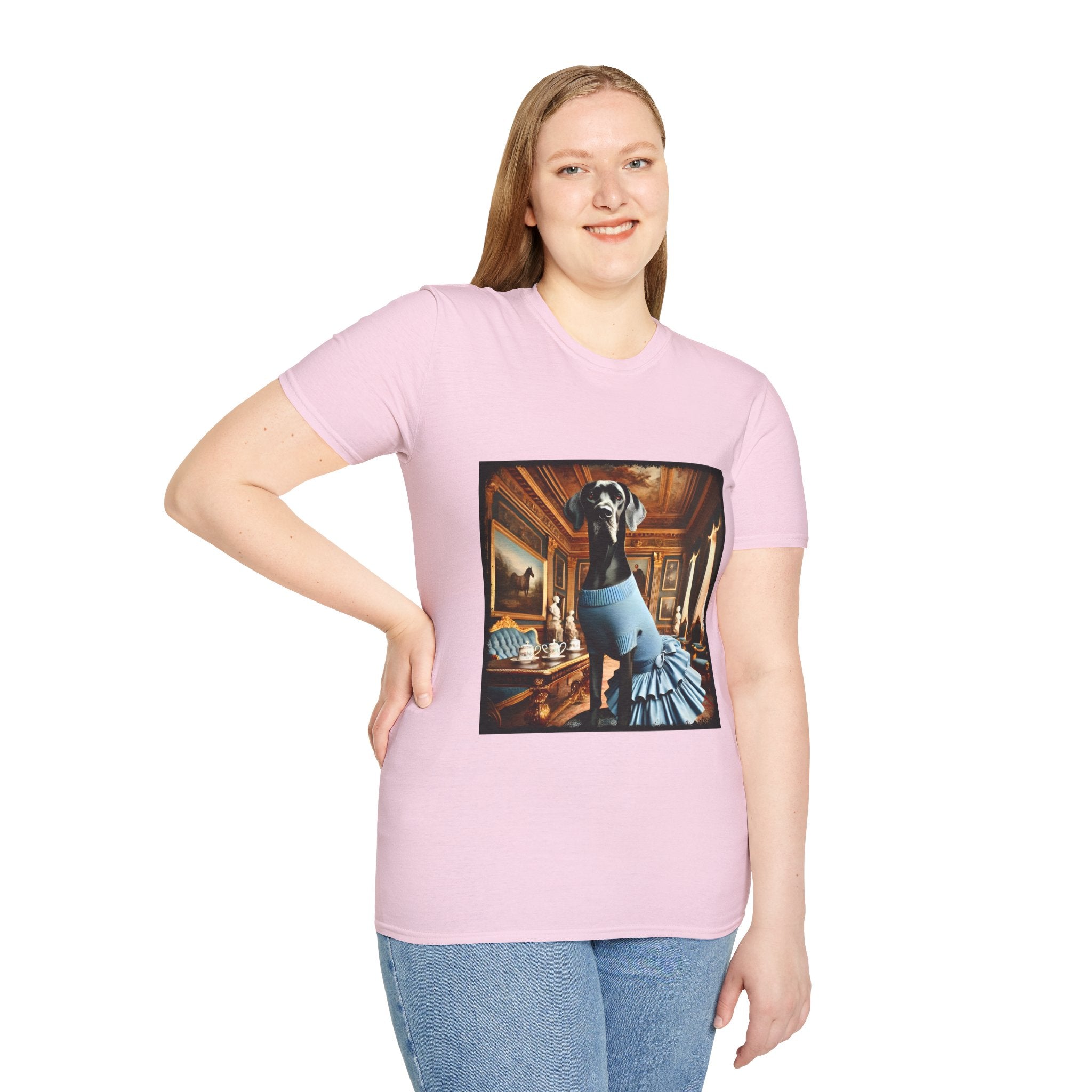 Great Dane Haute Tail | Unisex Dog T-Shirt