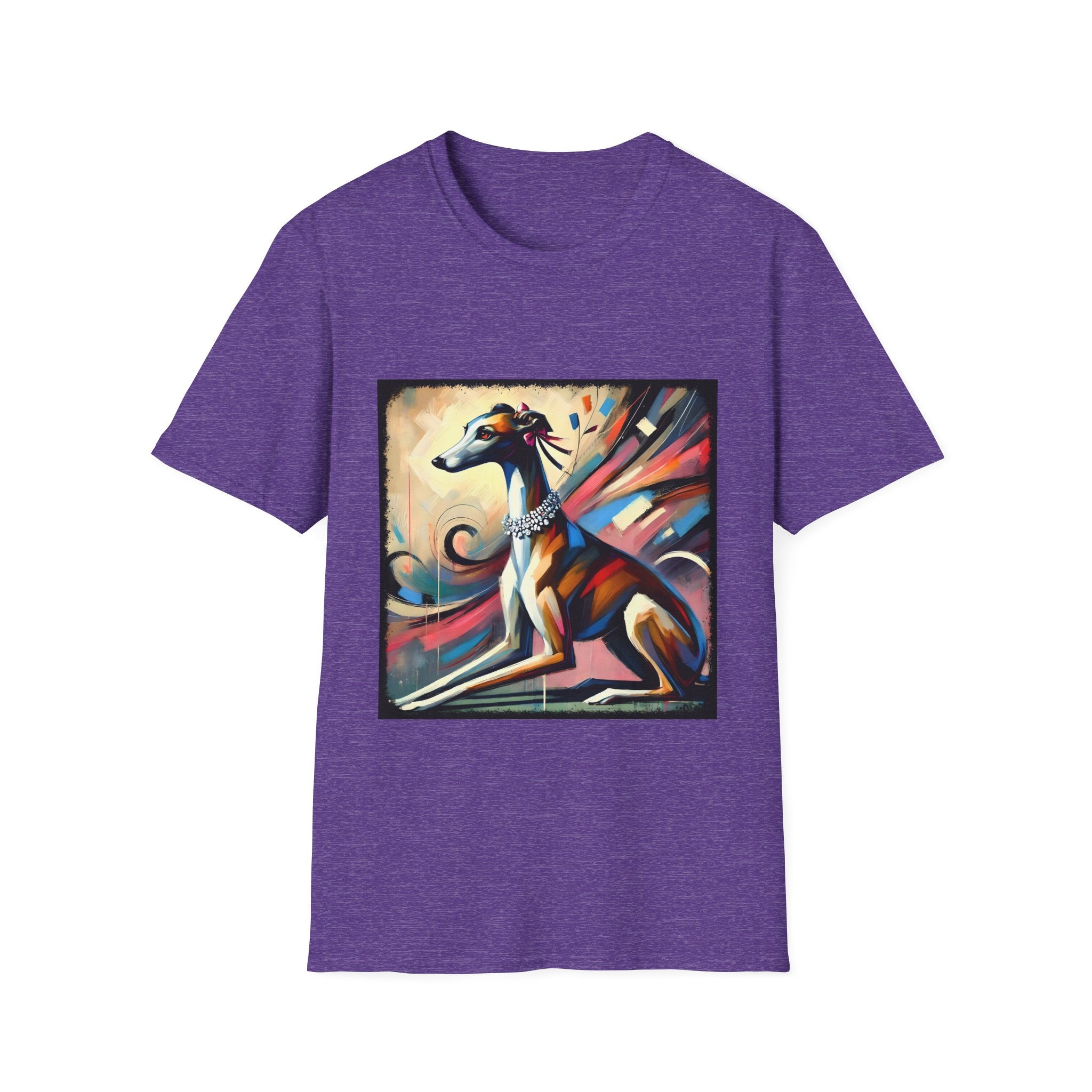 Greyhound Bold Pastel Classic  | Unisex Dog T-Shirt