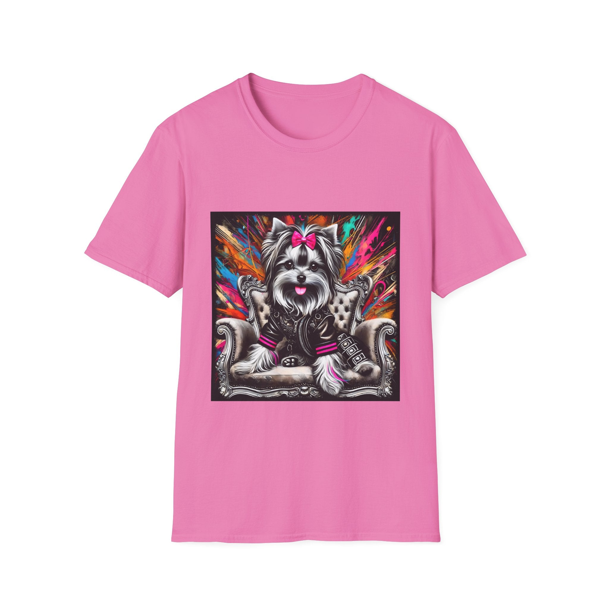 Yorkshire Terrier Bold Rocker  | Unisex Dog T-Shirt
