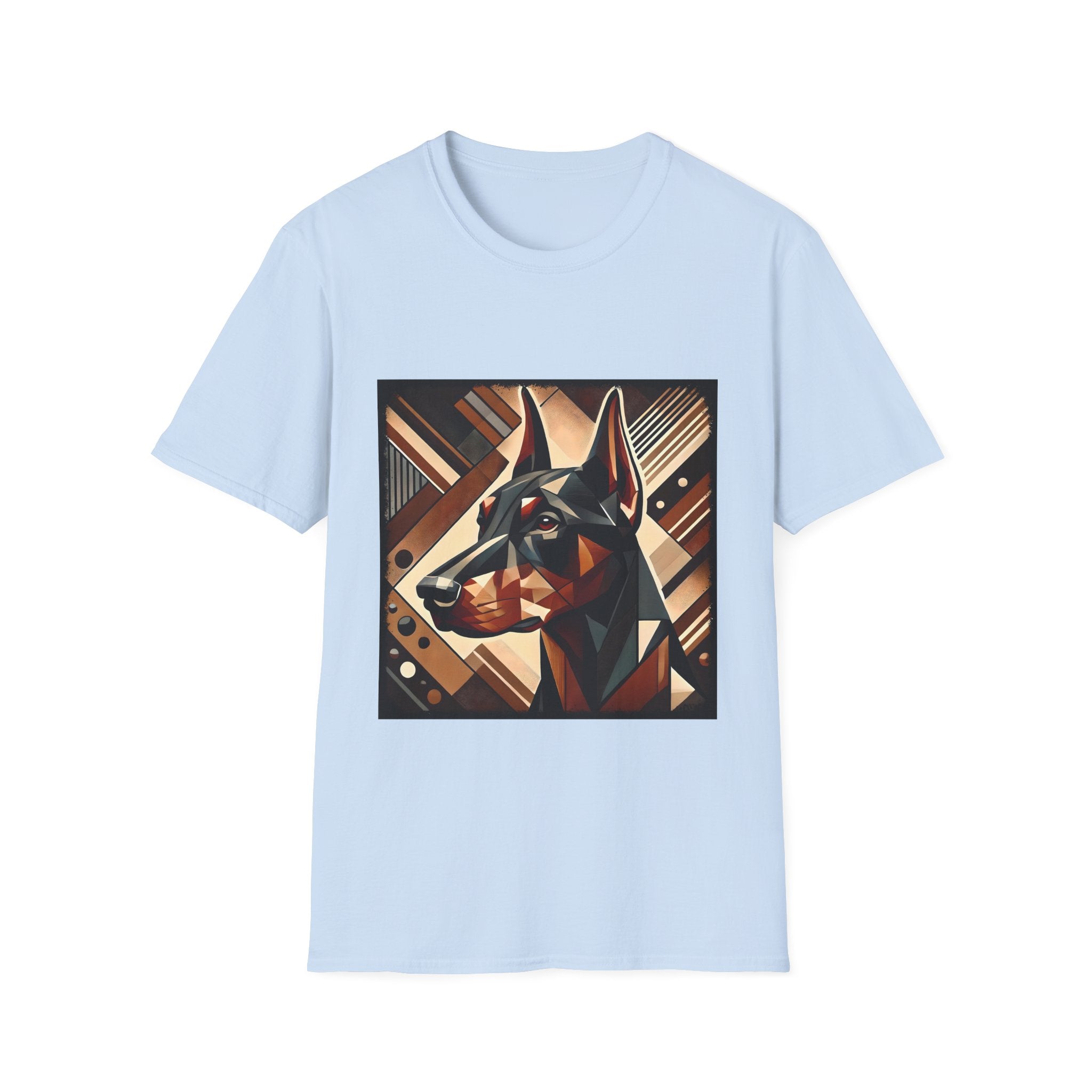 Doberman Pinscher Bold Geometric | Unisex Dog T-Shirt