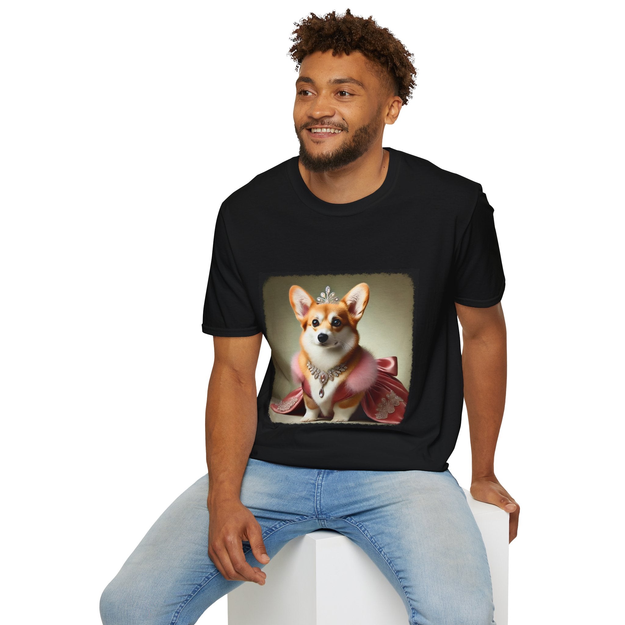 Pembroke Welsh Corgi Velvet Vixen | Unisex Dog T-Shirt