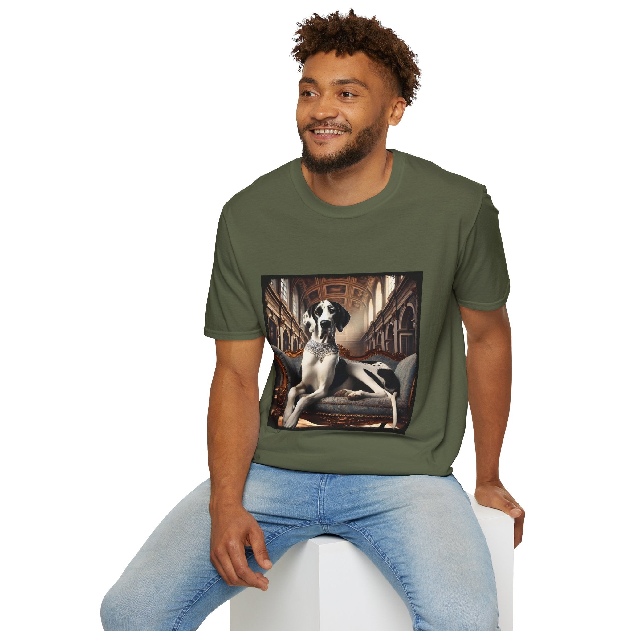 Great Dane Baroque Babe | Unisex Dog T-Shirt