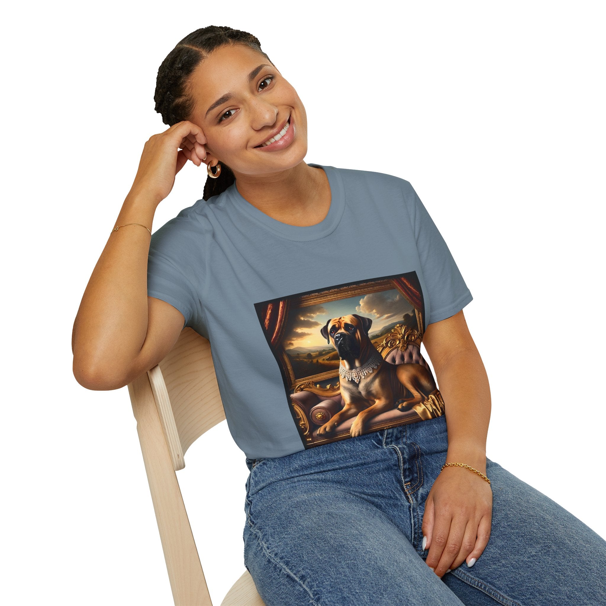 Bullmastiff Royal Princess | Unisex Dog T-Shirt