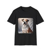 Bulldog Snow Princess Classic | Unisex Dog T-Shirt