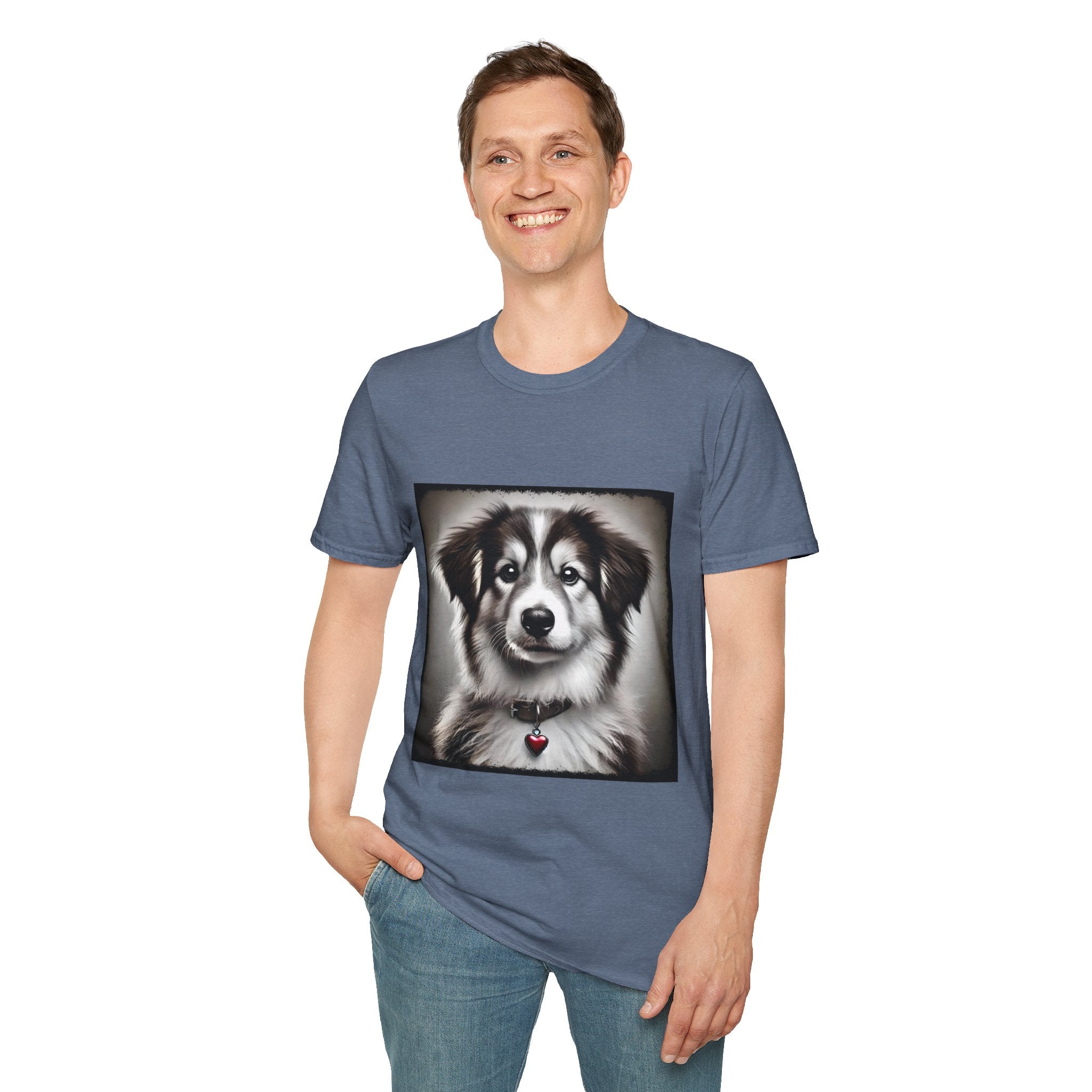 Miniature American Shepherd Love Charm | Unisex Dog T-Shirt