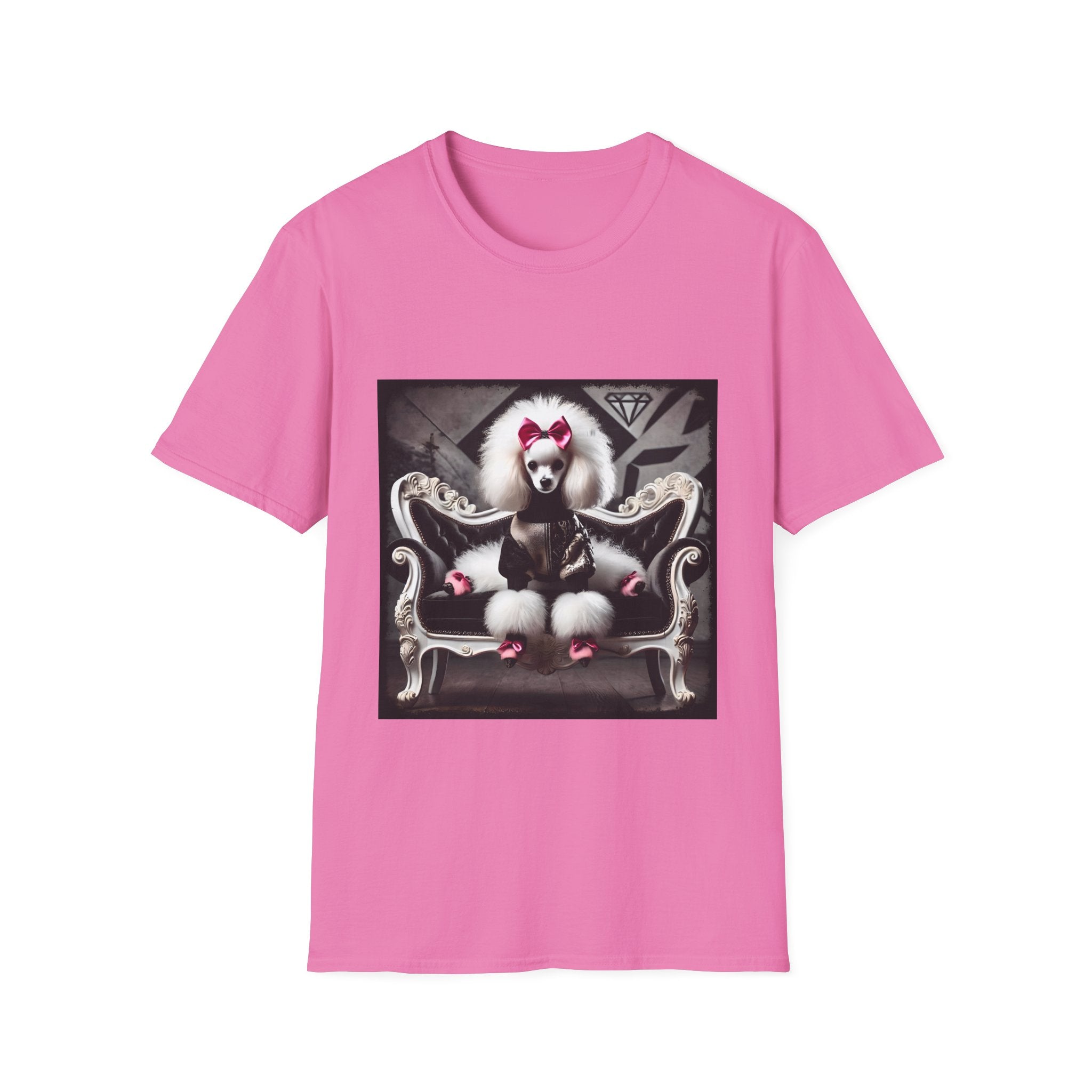 Poodle High Fashion Diva | Unisex Dog T-Shirt