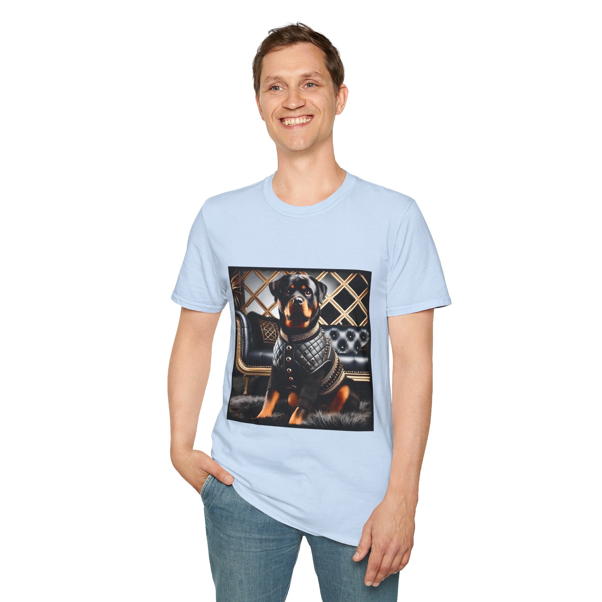 Rottweiler Posh Rebel | Unisex Dog T-Shirt