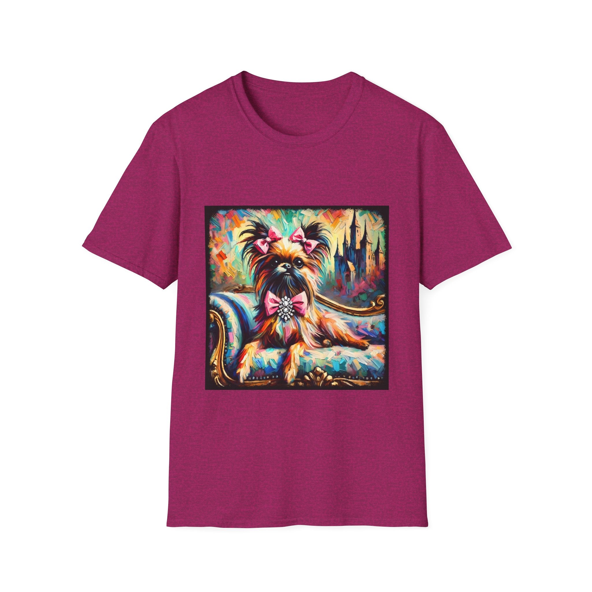 Brussels Griffon Diamond Princess Classic | Unisex Dog T-Shirt