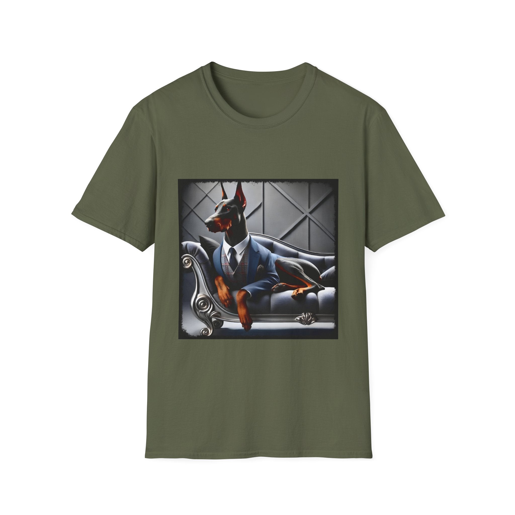 Doberman Pinscher Dapper Dude | Unisex Dog T-Shirt