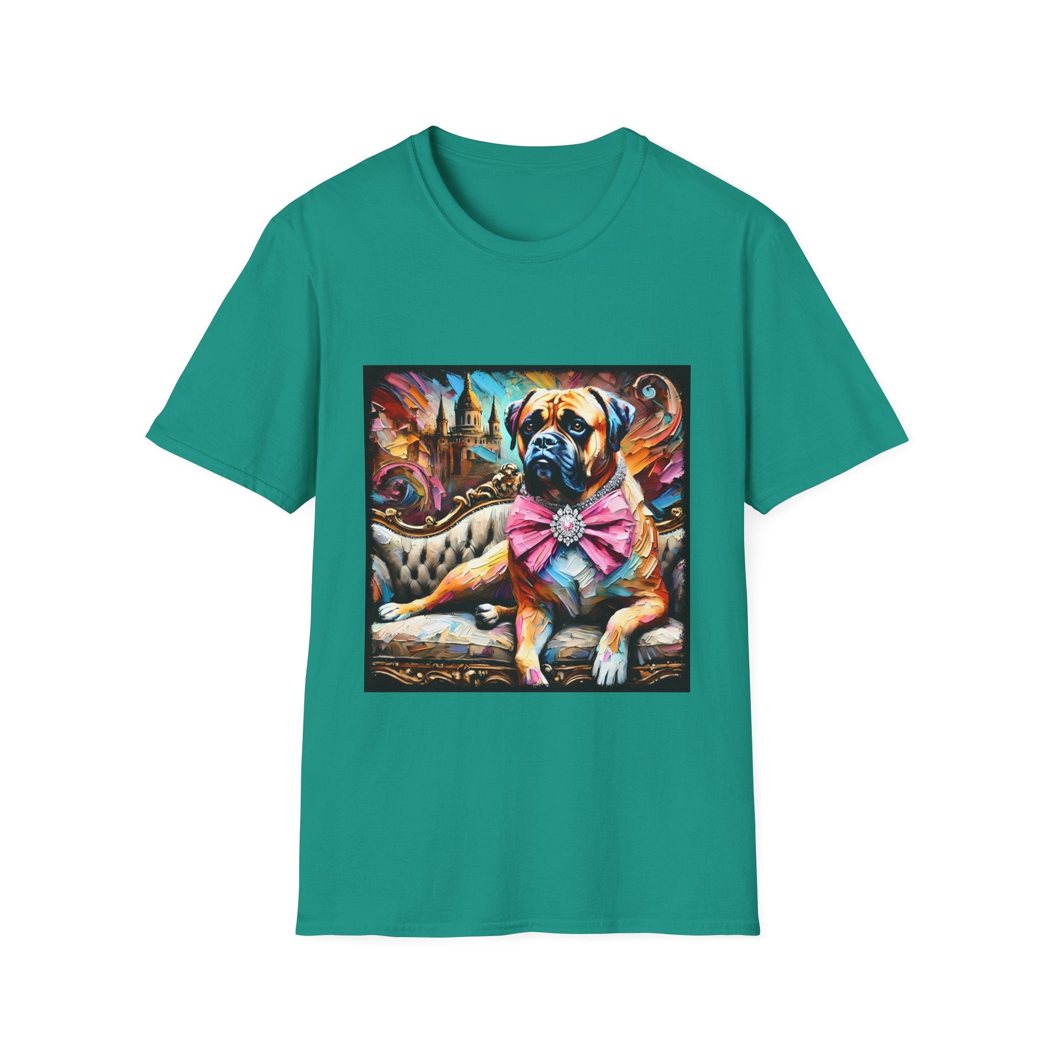 Bullmastiff Diamond Princess Classic | Unisex Dog T-Shirt