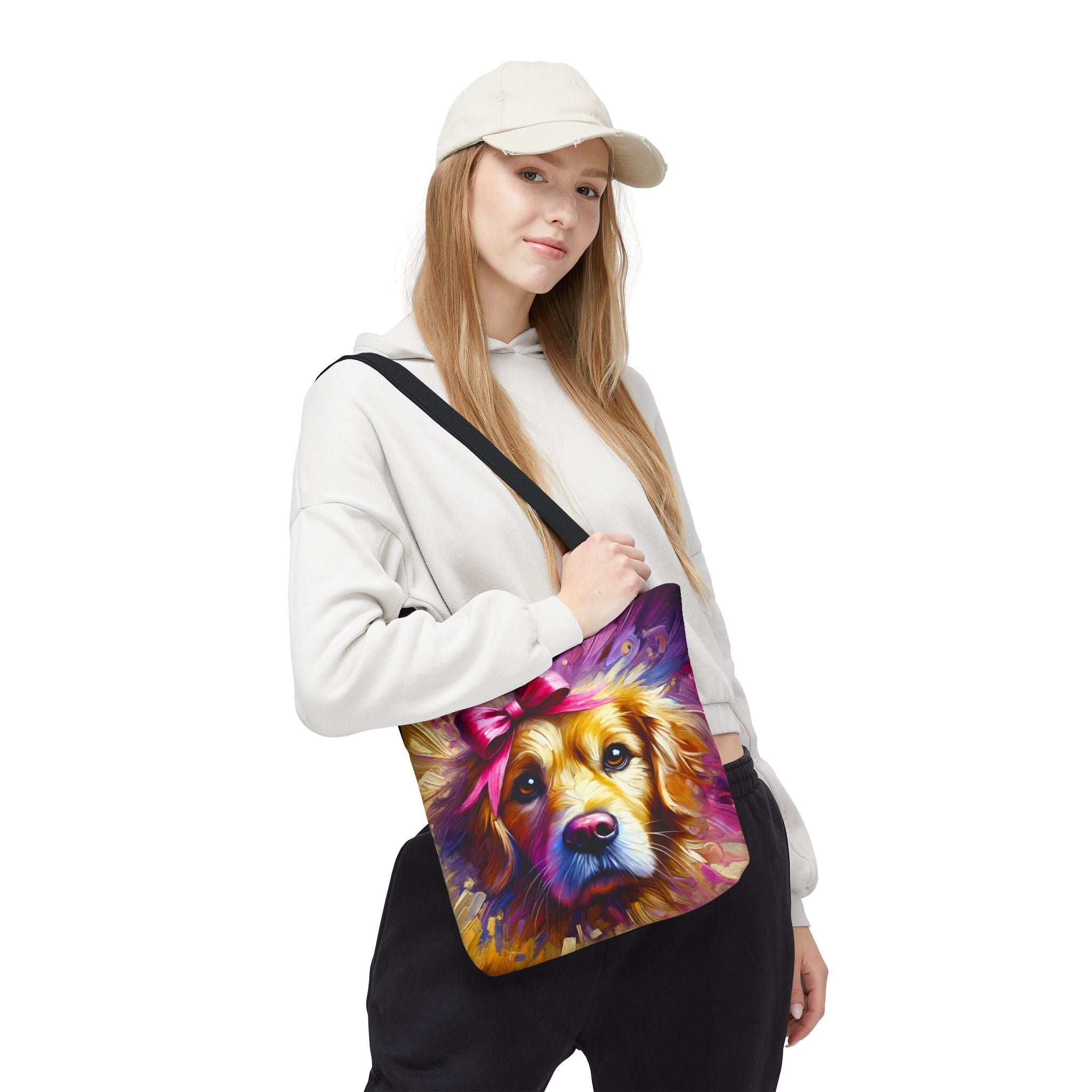 Golden Retriever Tote Bag | Radiant Classic Dog Lover Gift