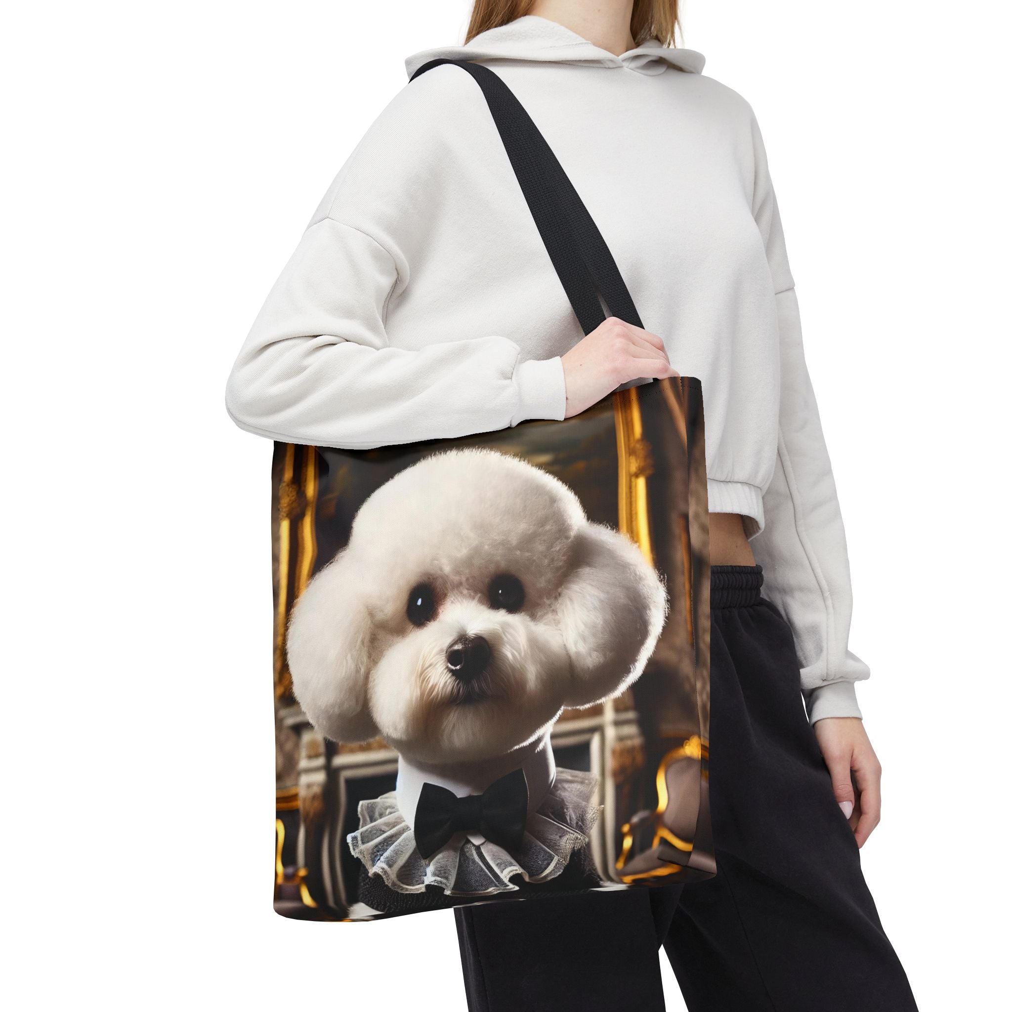 Bichon Frise Tote Bag | Luxe Lineage Dog Lover Gift