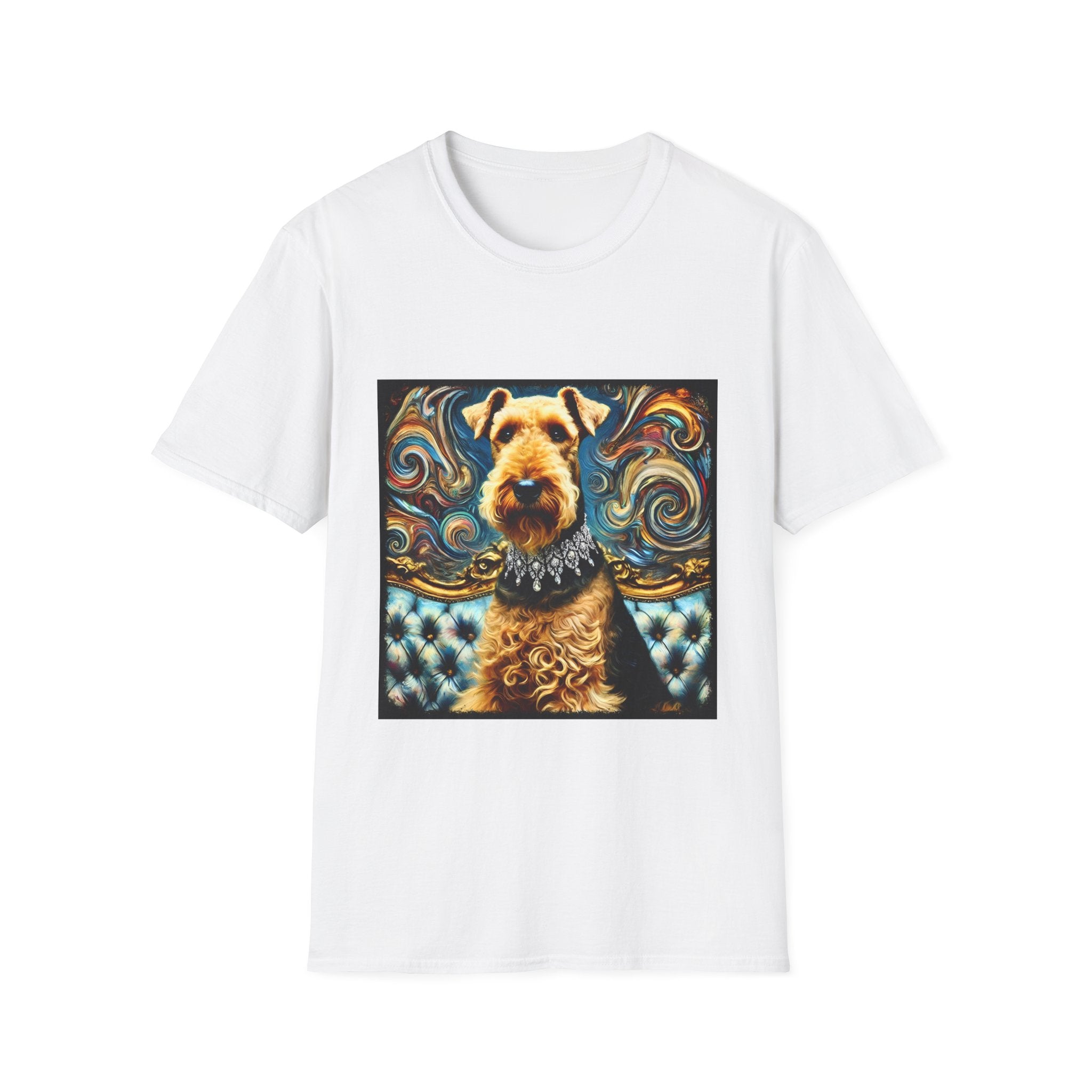 Airedale Terrier Shirt | Glam Swirl Dog Lover Tee