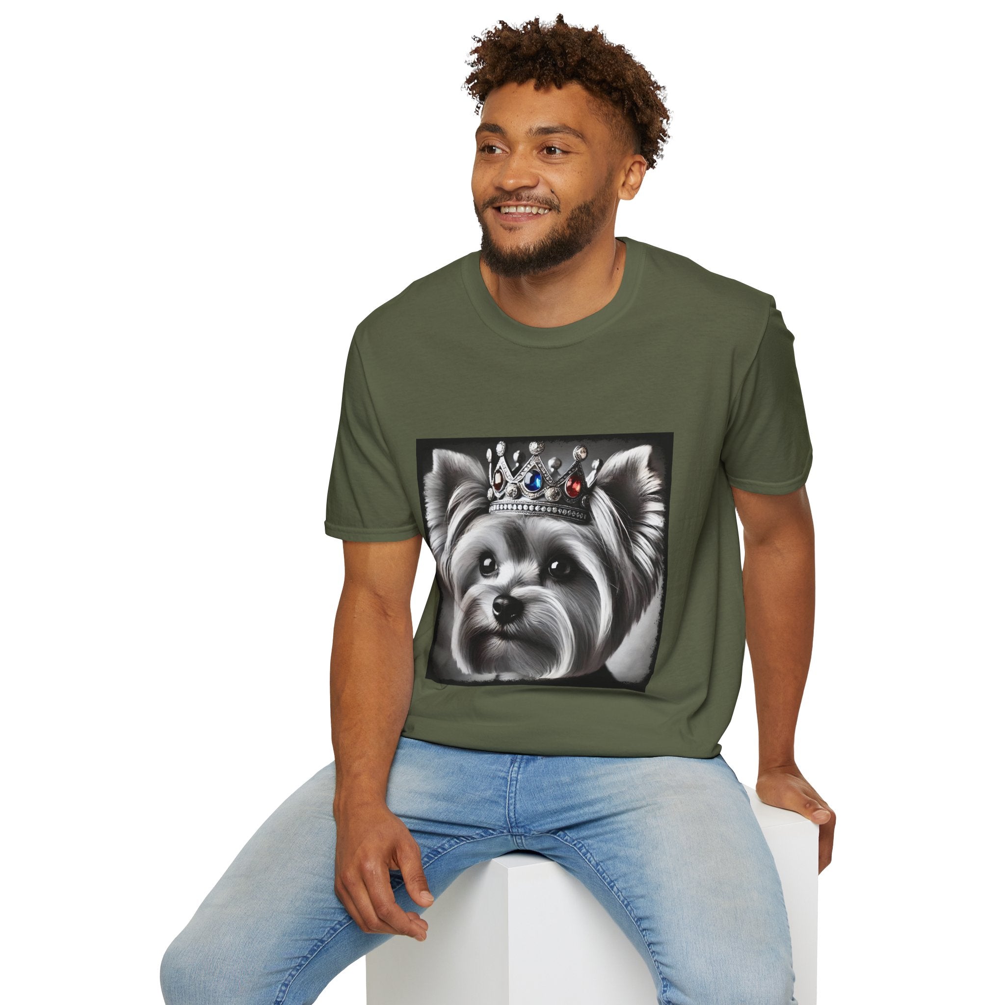 Yorkshire Terrier Royal Icon | Unisex Dog T-Shirt