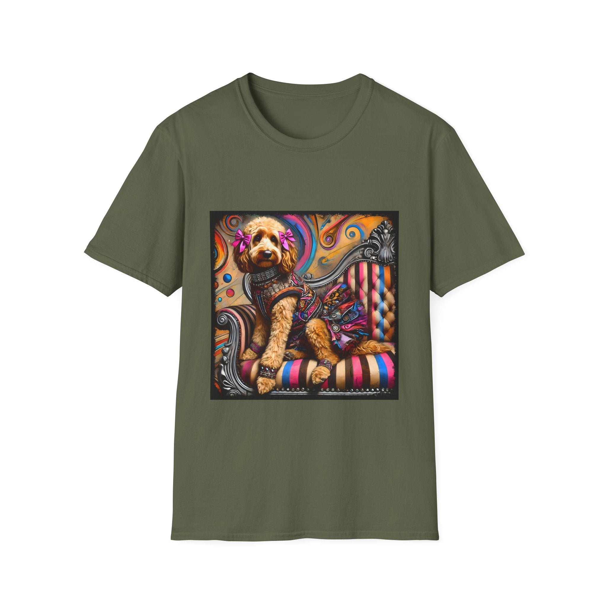 Labradoodle Fierce Fashionista | Unisex Dog T-Shirt
