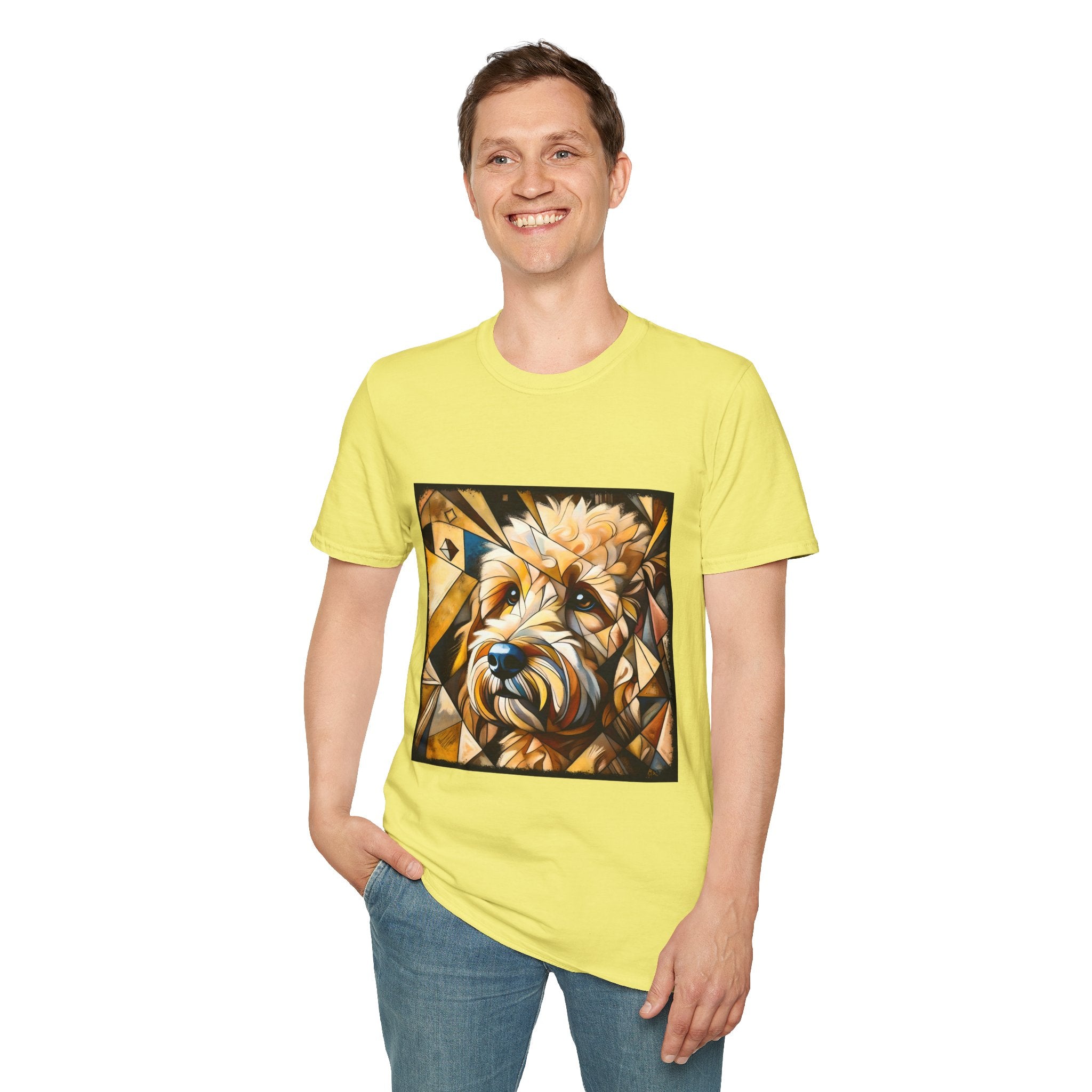 Goldendoodle Geometric | Unisex Dog T-Shirt