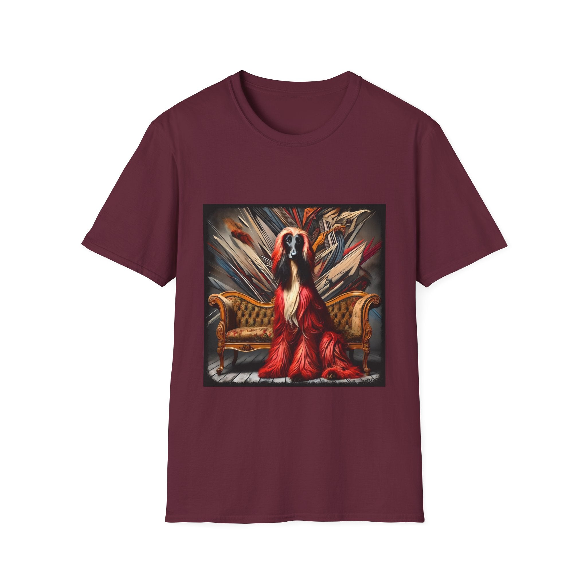 Afghan Hound Shirt | Red Rebel Dog Lover Tee