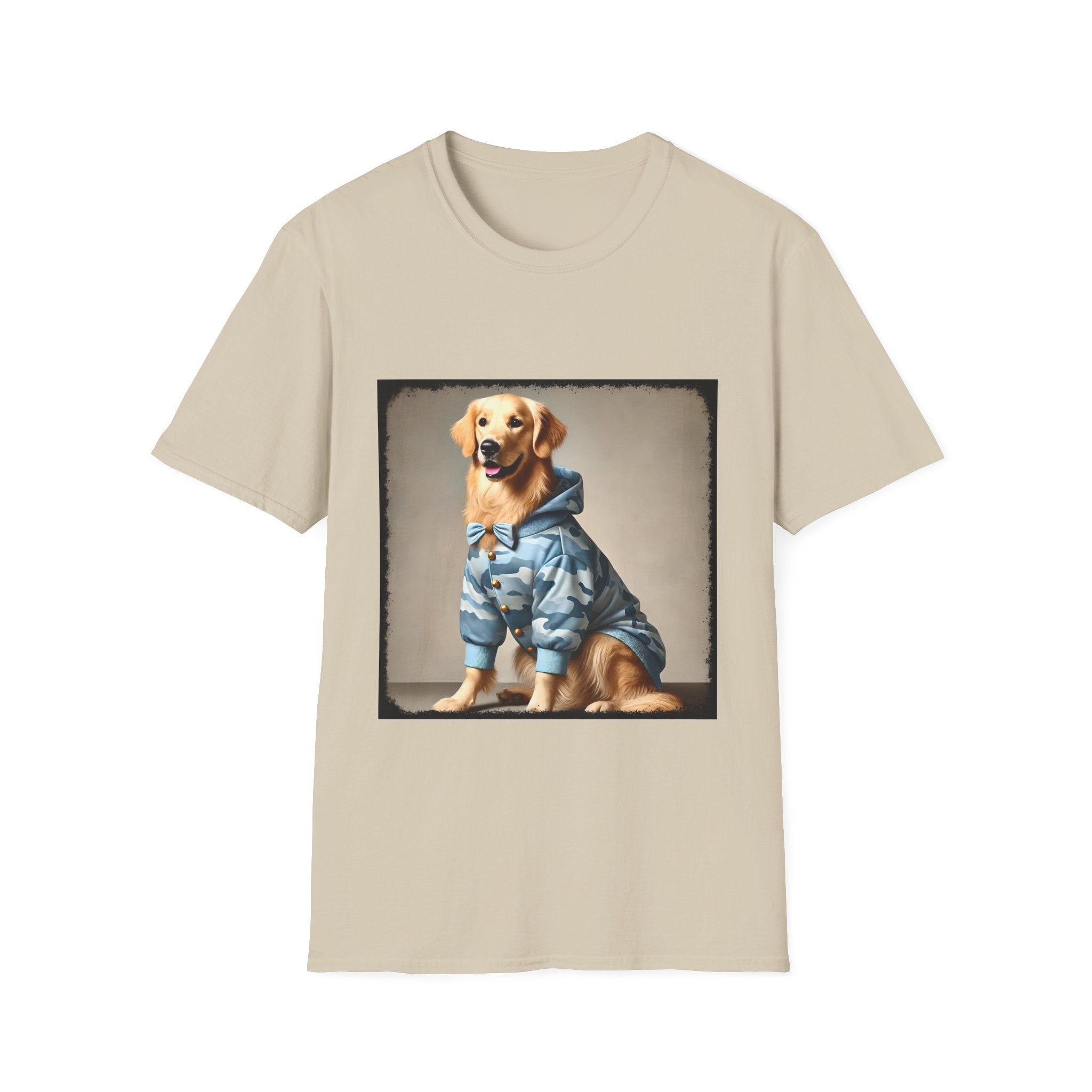 Golden Retriever Shirt | Blue Camo Cutie Dog Lover Tee