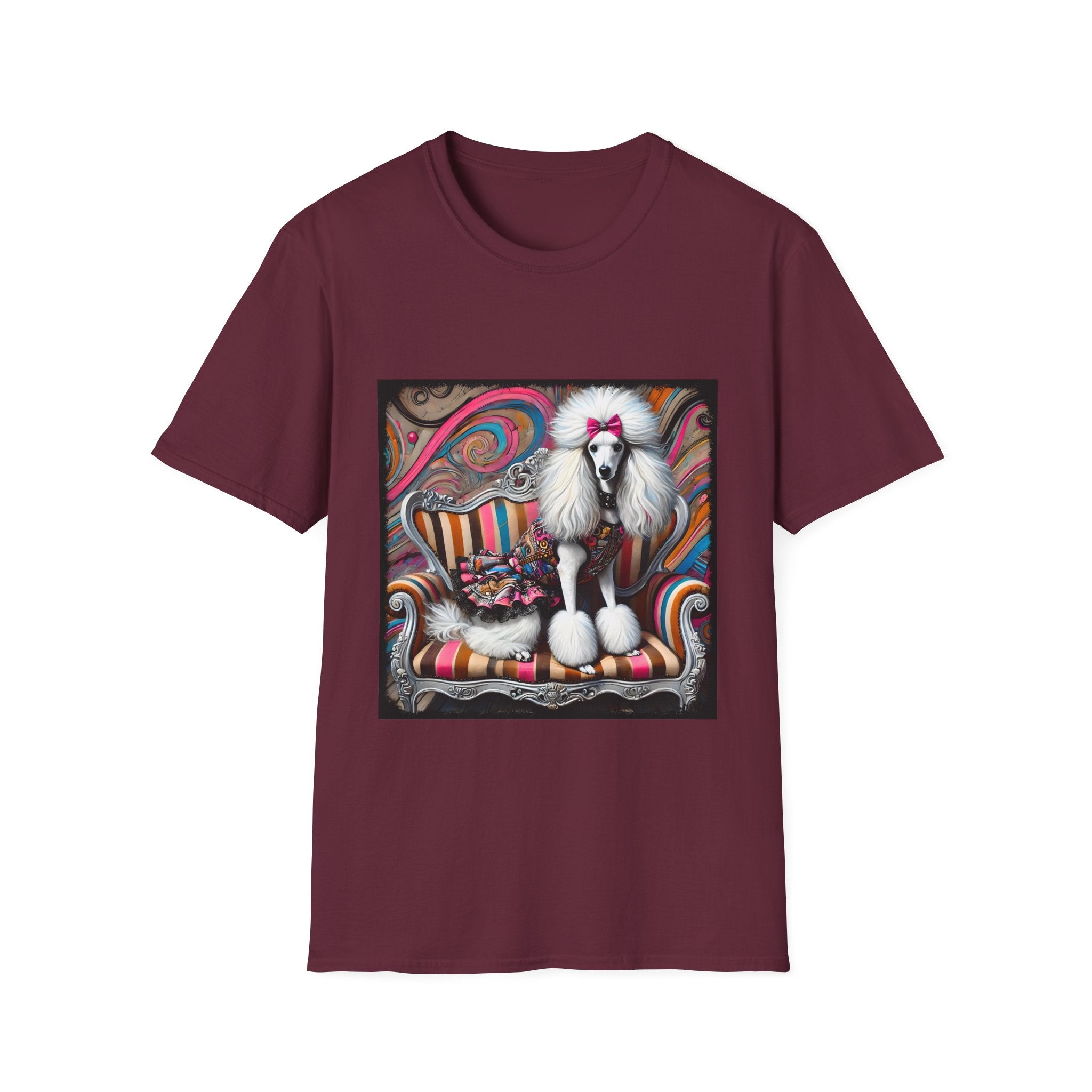 Poodle Chic Rocker | Unisex Dog T-Shirt