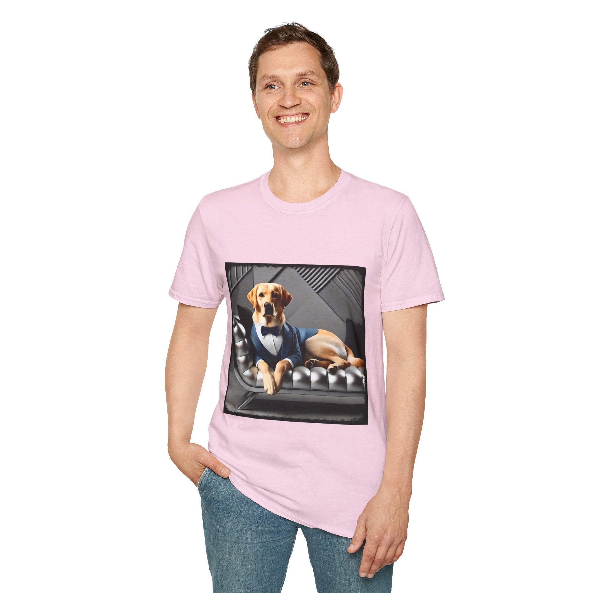 Labrador Retriever Bold Gent | Unisex Dog T-Shirt