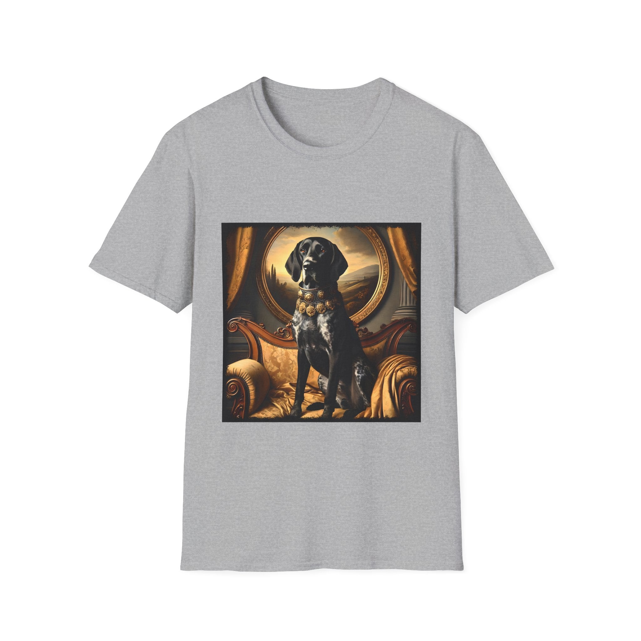 German Shorthaired Pointer Posh Prince  | Unisex Dog T-Shirt