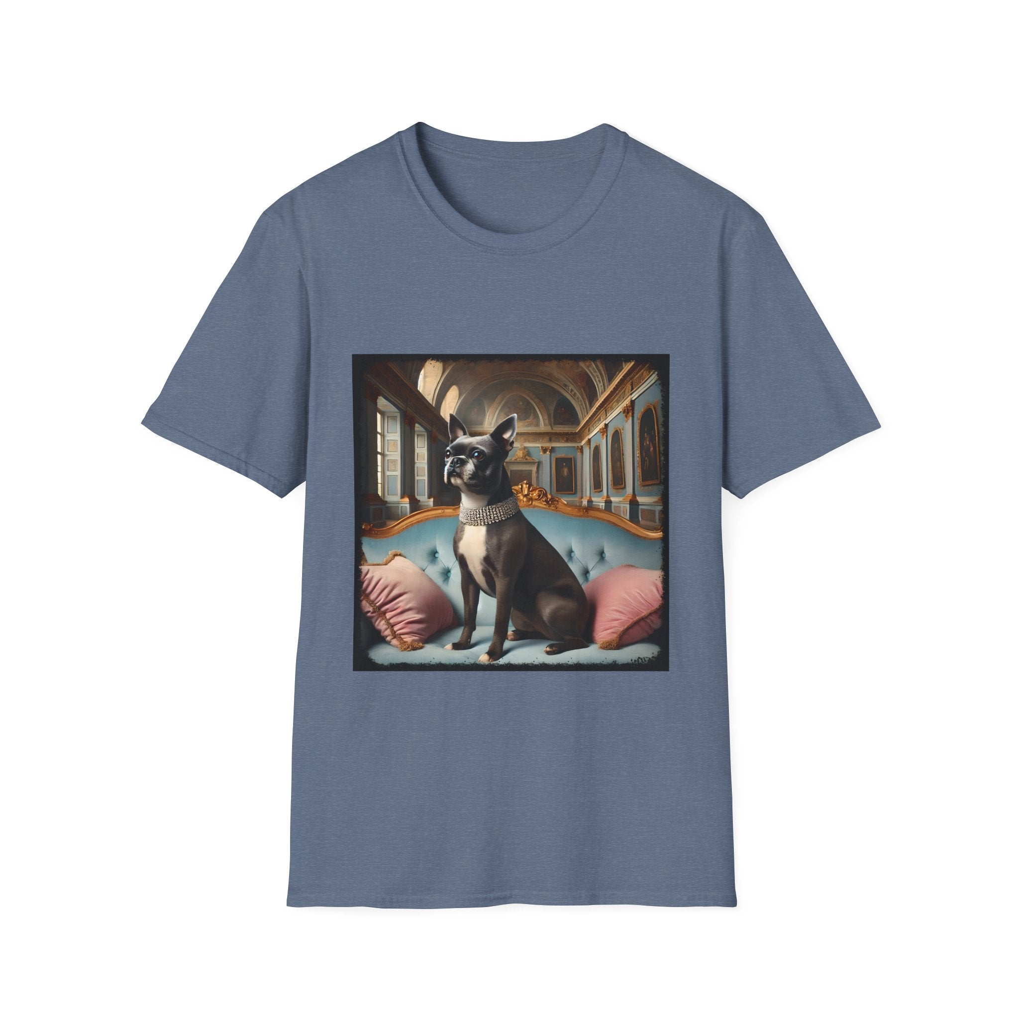 Boston Terrier Blue Baroness | Unisex Dog T-Shirt