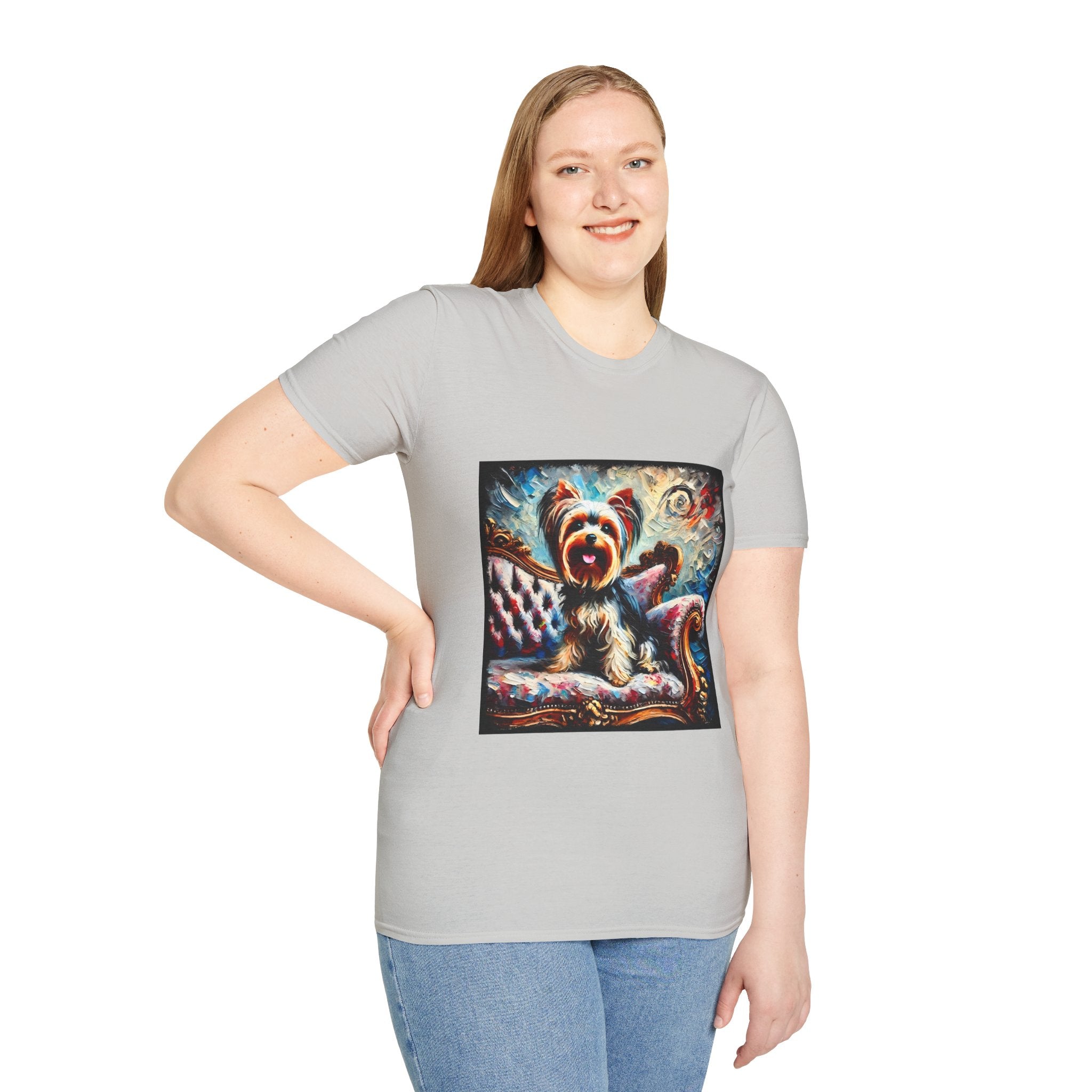 Yorkshire Terrier Happy Classic | Unisex Dog T-Shirt