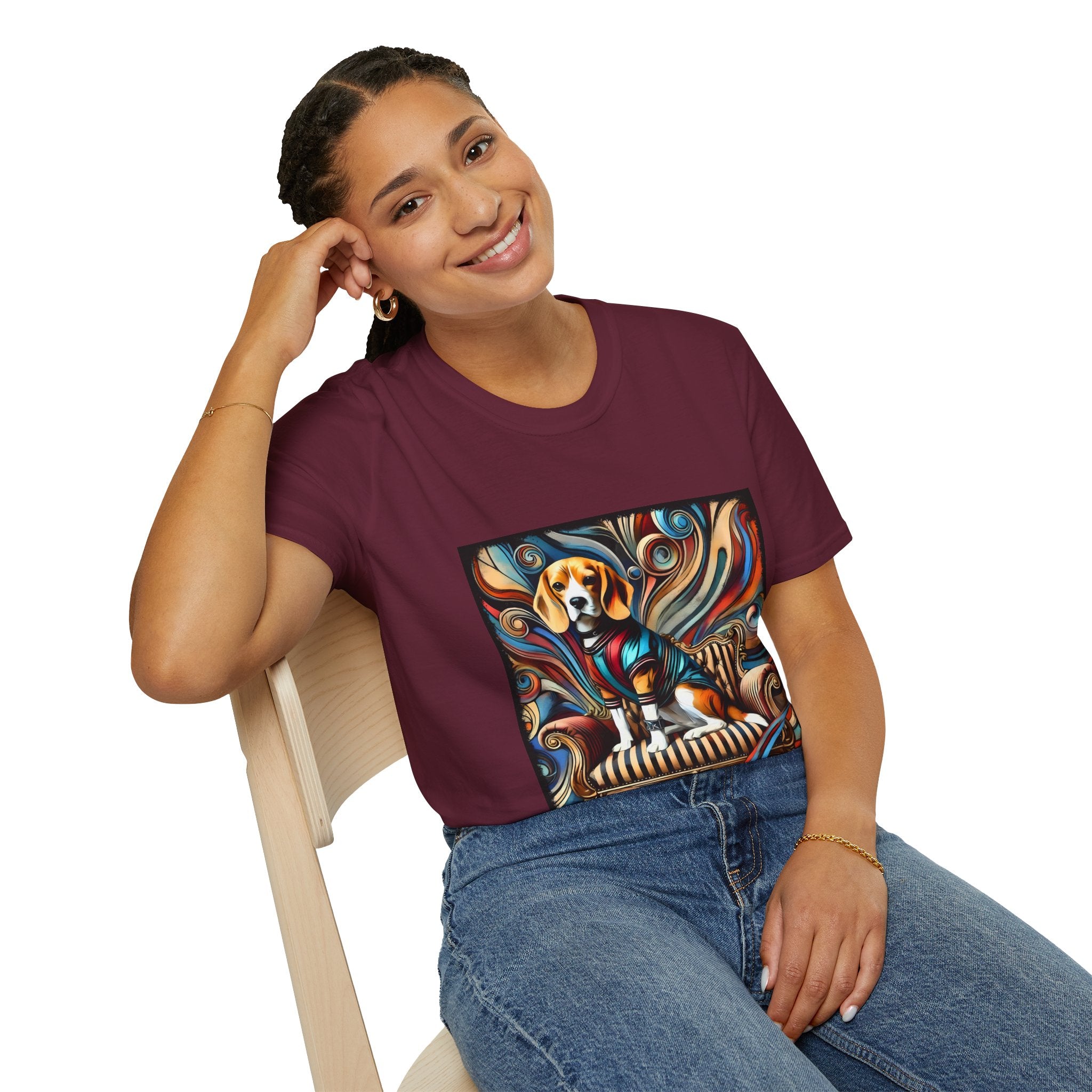 Beagle Bold Rocker | Unisex Dog T-Shirt