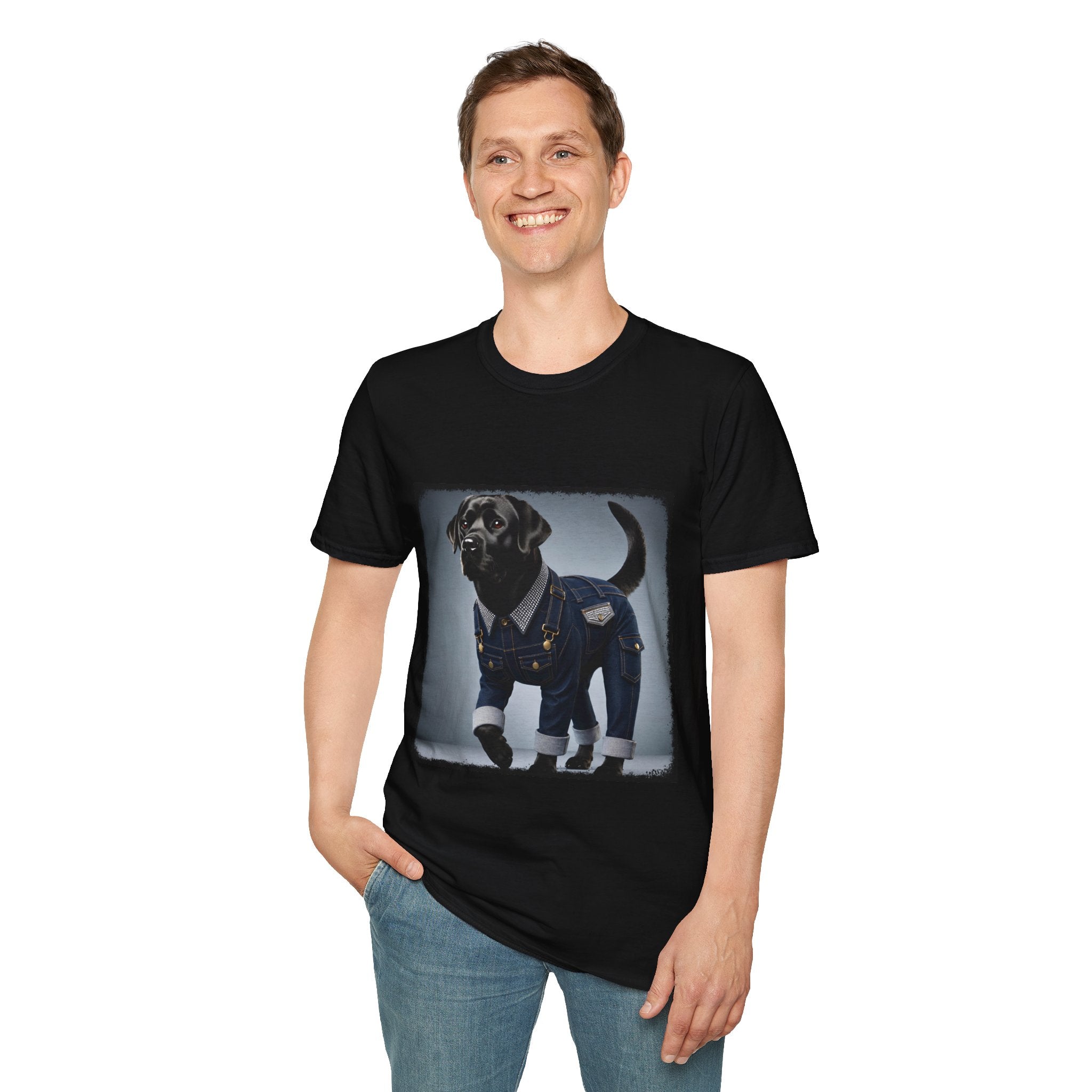Labrador Retriever Shirt | Denim Mood Dog Lover Tee