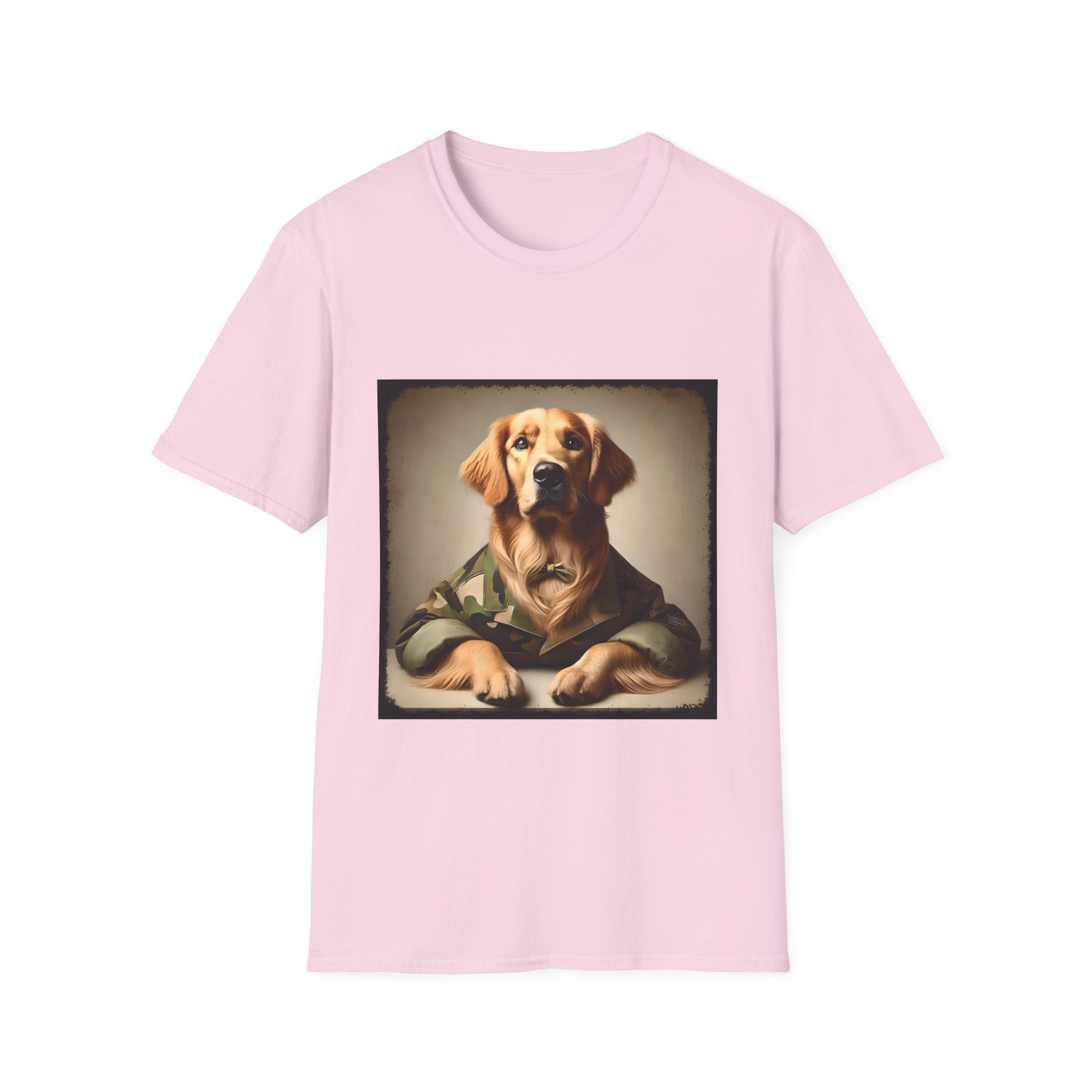 Golden Retriever Shirt | Camo Gent Dog Lover Tee
