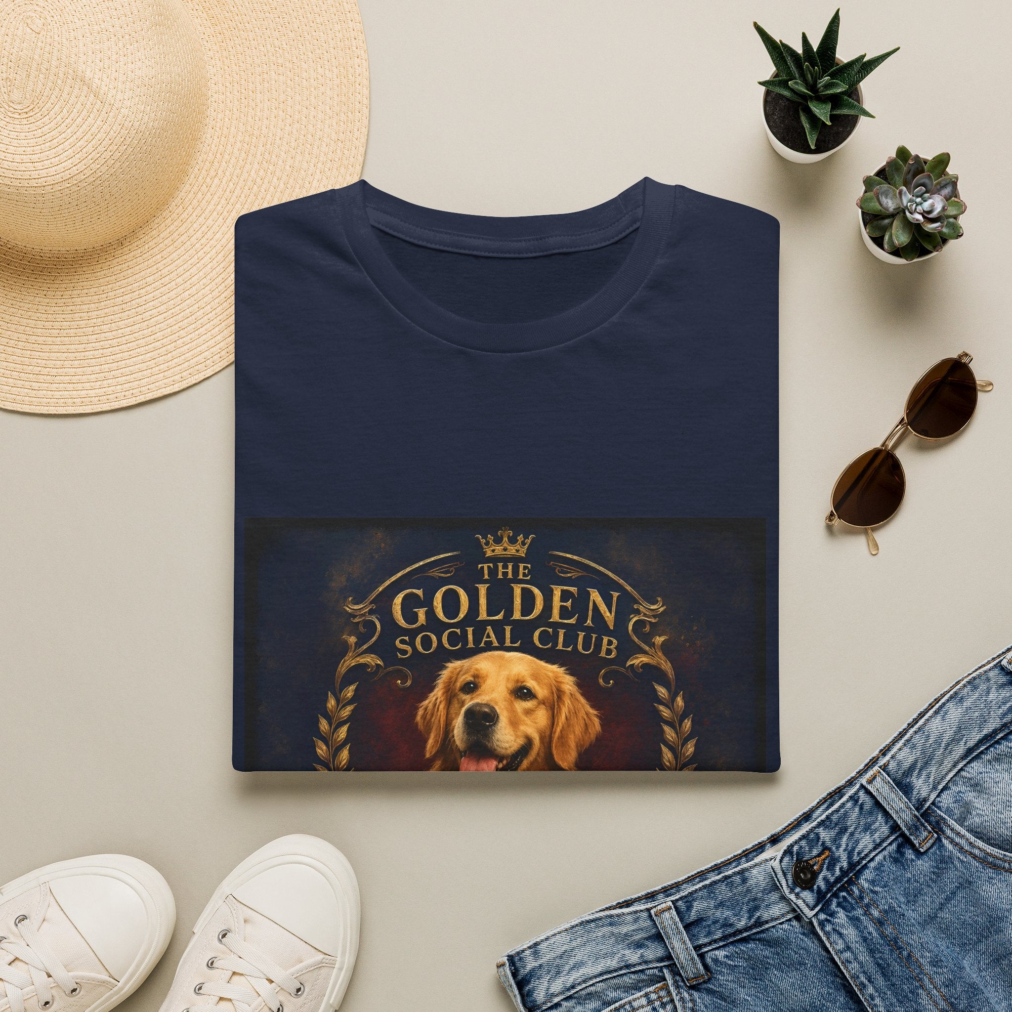 Golden Retriever Shirt | My Golden Has More Friends Than I Do Dog Lover Tee