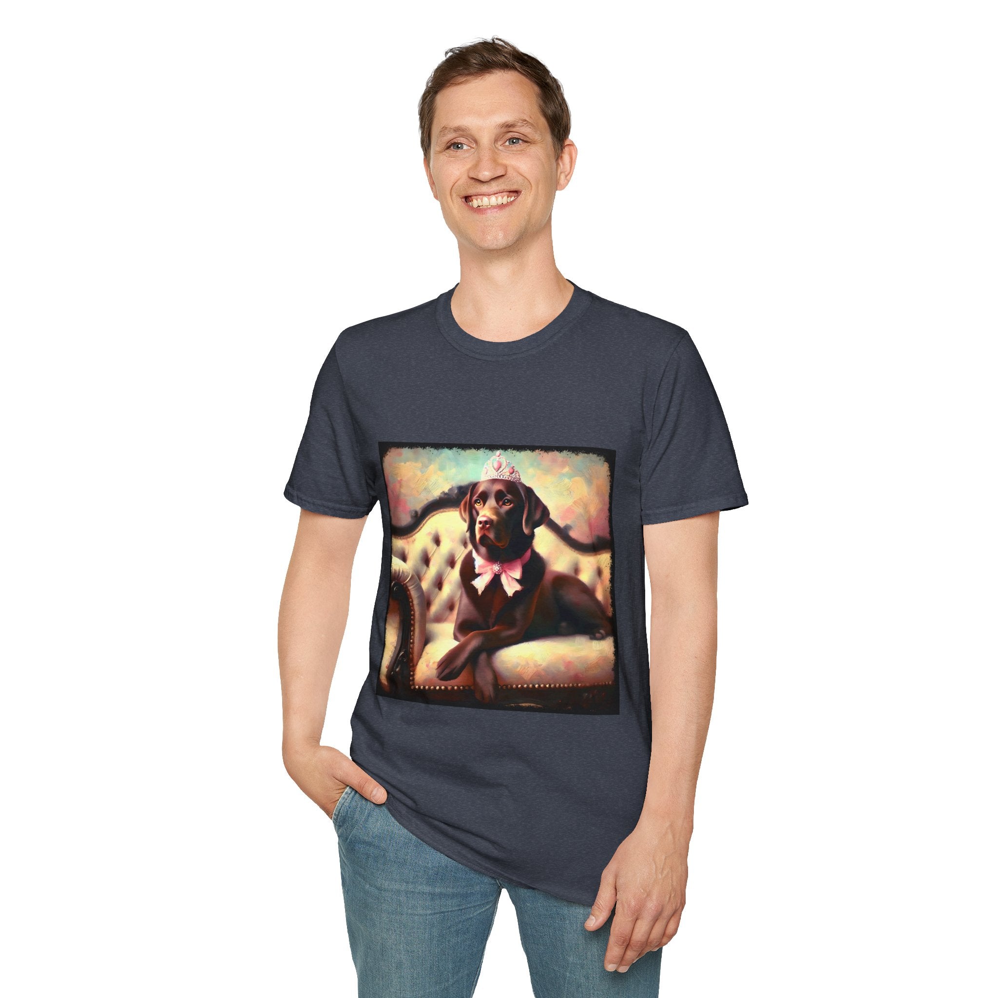 Labrador Retriever Poised Princess Classic | Unisex Dog T-Shirt