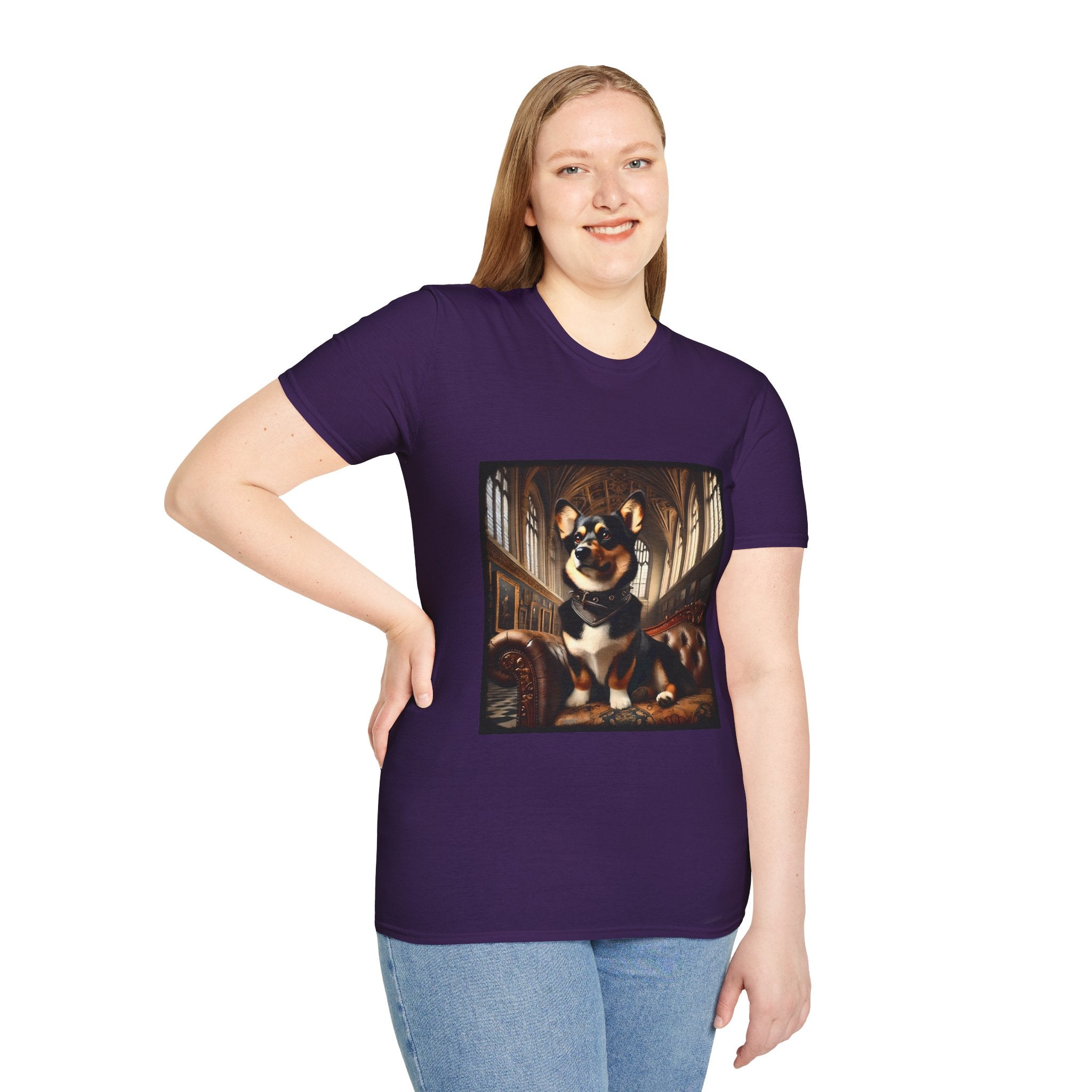 Pembroke Welsh Corgi Poised Prince | Unisex Dog T-Shirt