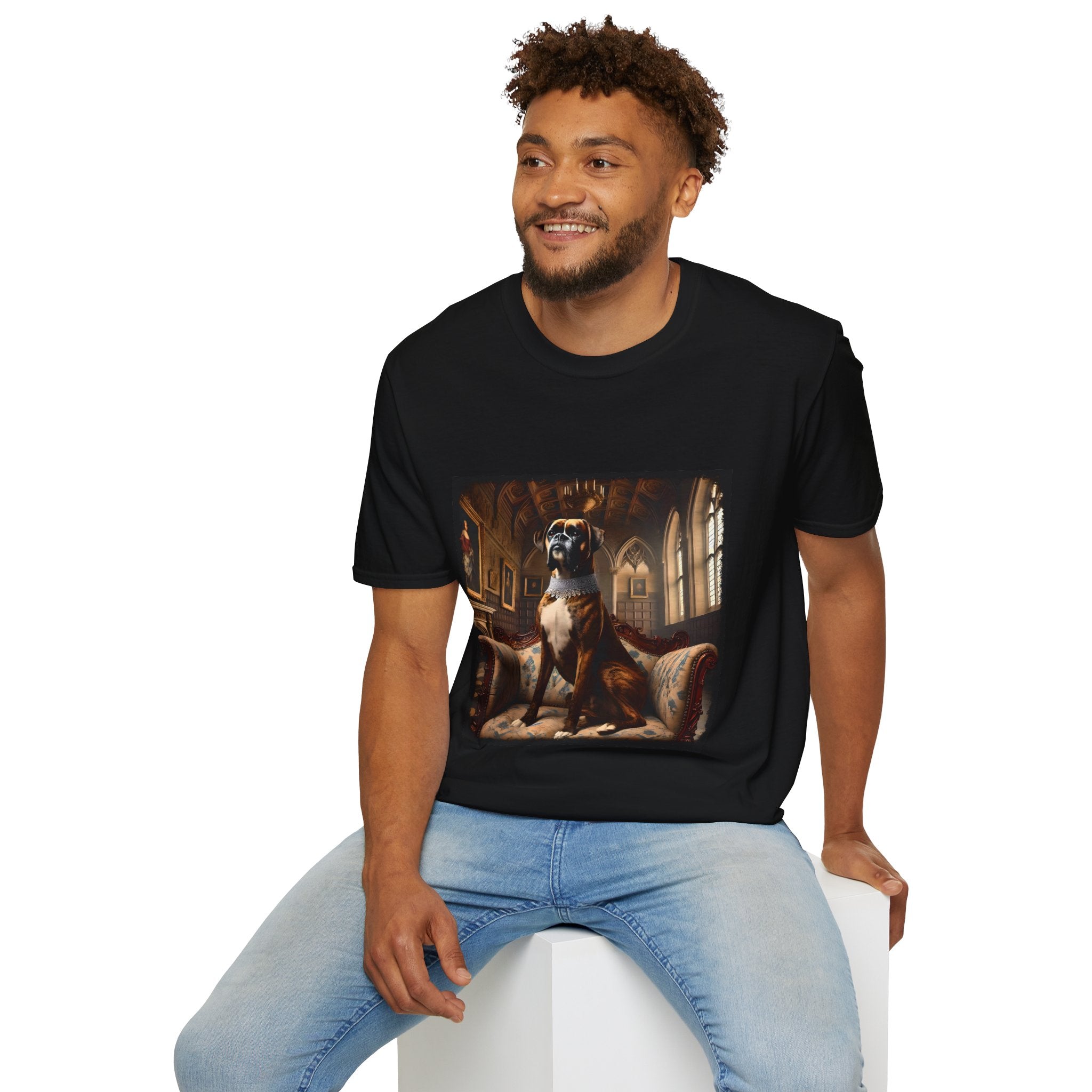 Boxer Posh Princess | Unisex Dog T-Shirt