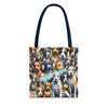 American Pit Bull Terrier Tote Bag | PitBull Posse Dog Lover Gift