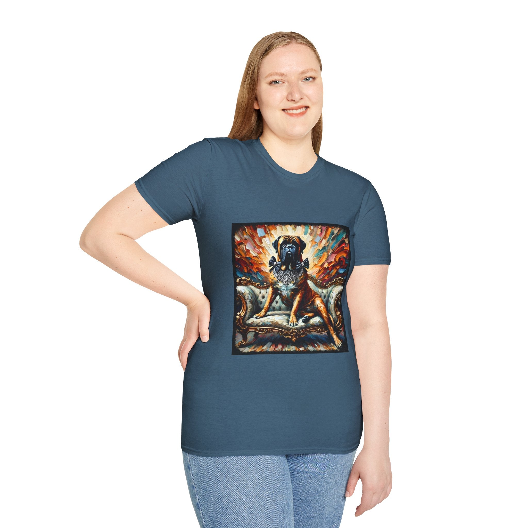 Bullmastiff Bold Diamond Classic | Unisex Dog T-Shirt