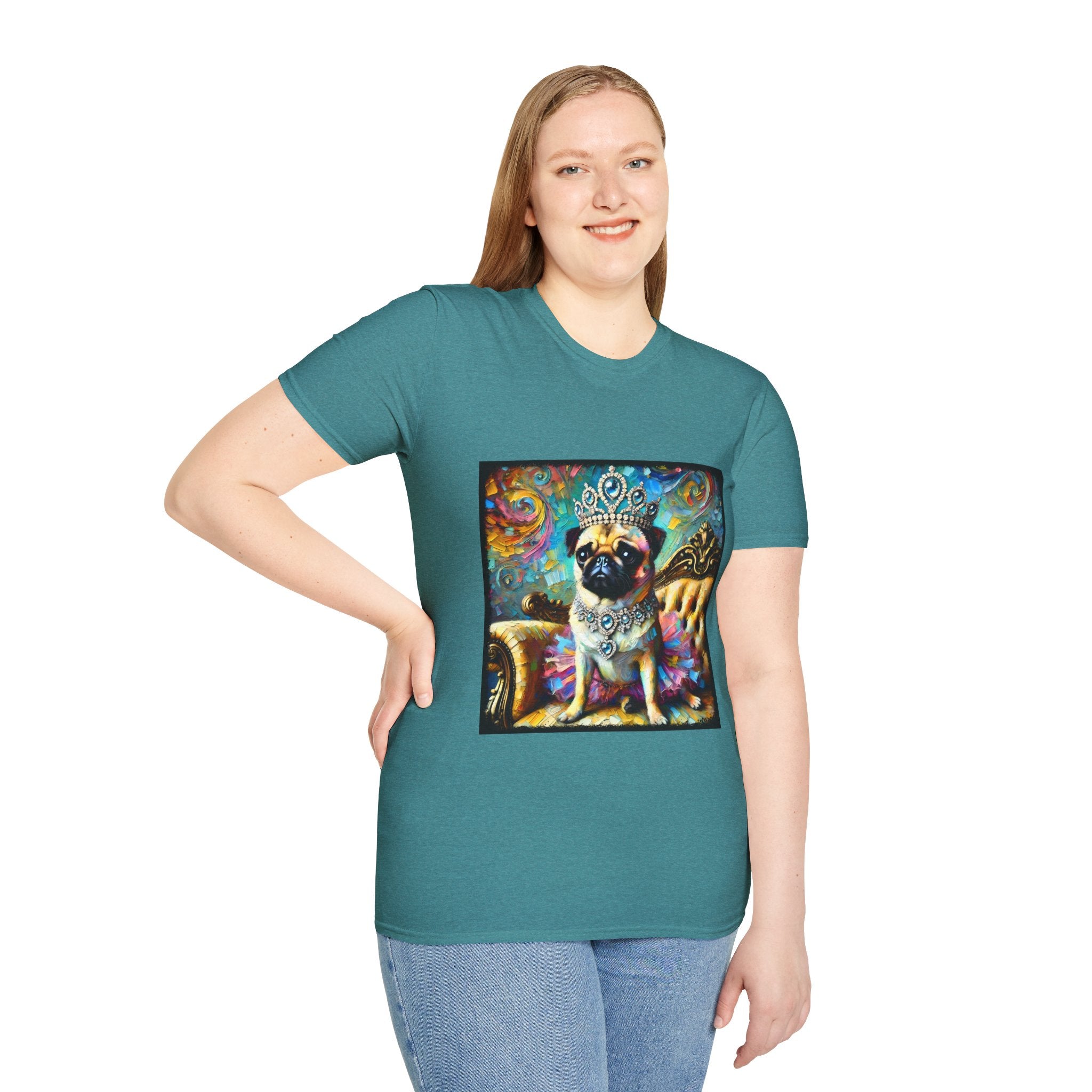Pug Princess Classic | Unisex Dog T-Shirt