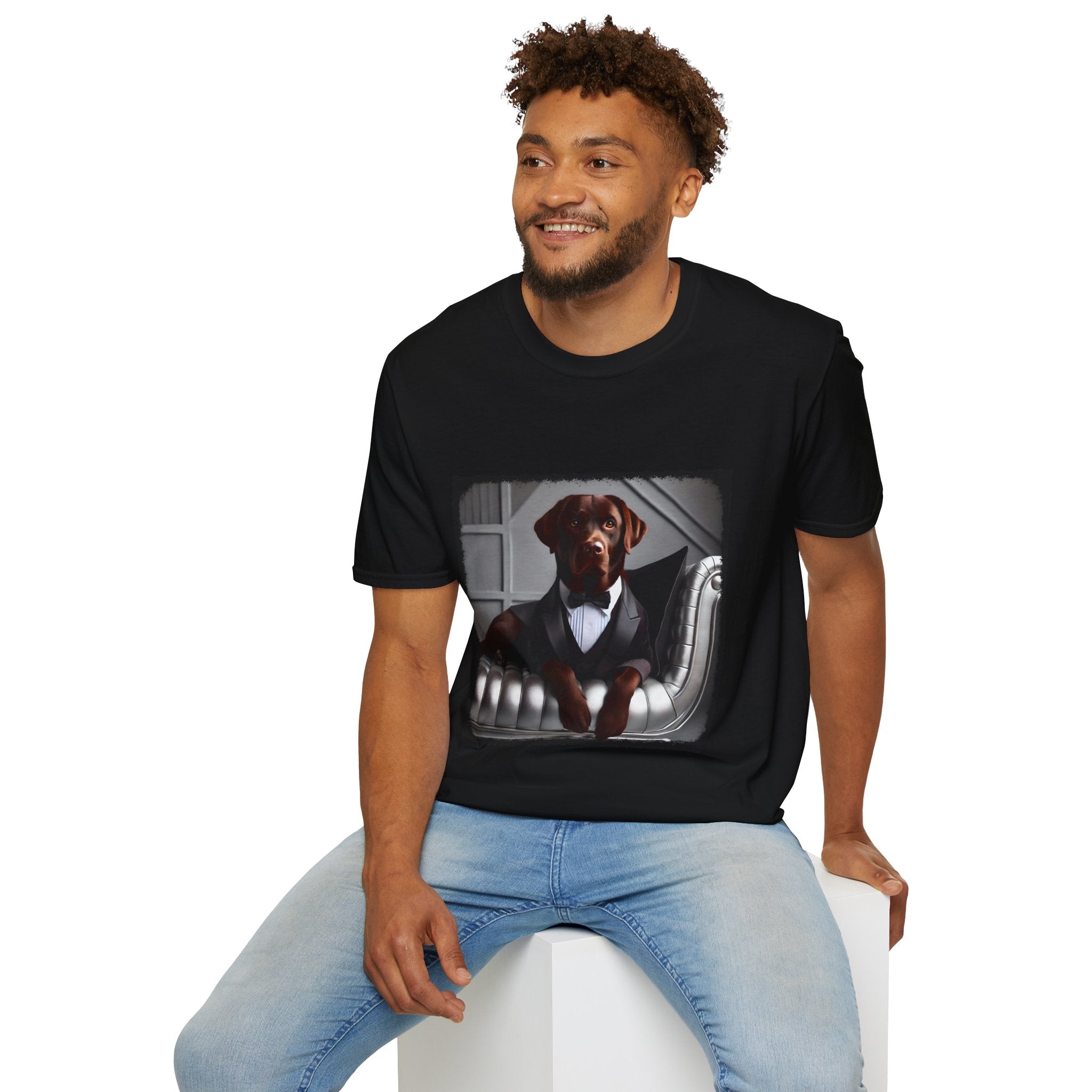 Labrador Retriever Chocolate Chap | Unisex Dog T-Shirt