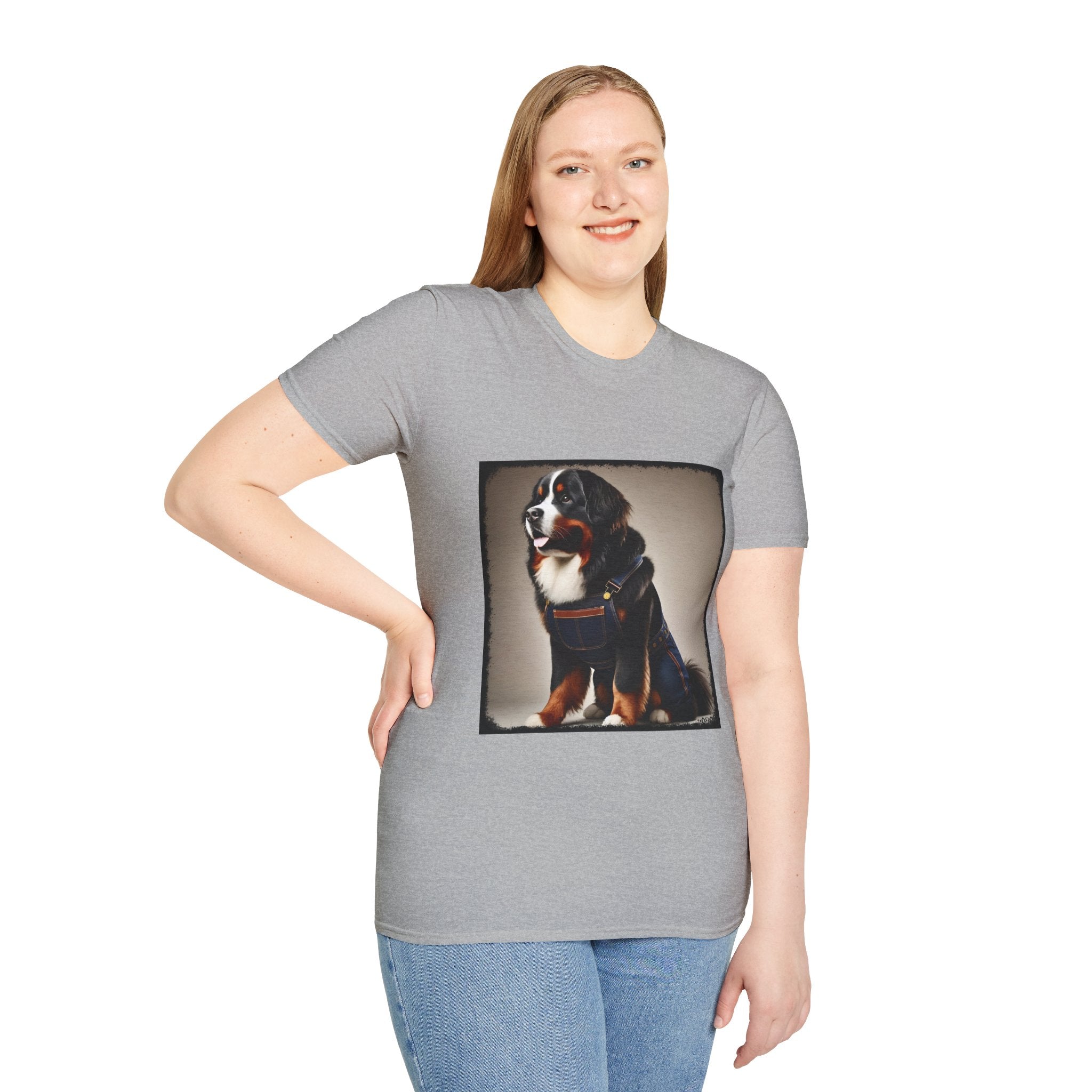 Bernese Mountain Dog Shirt | Denim Darling Dog Lover Tee