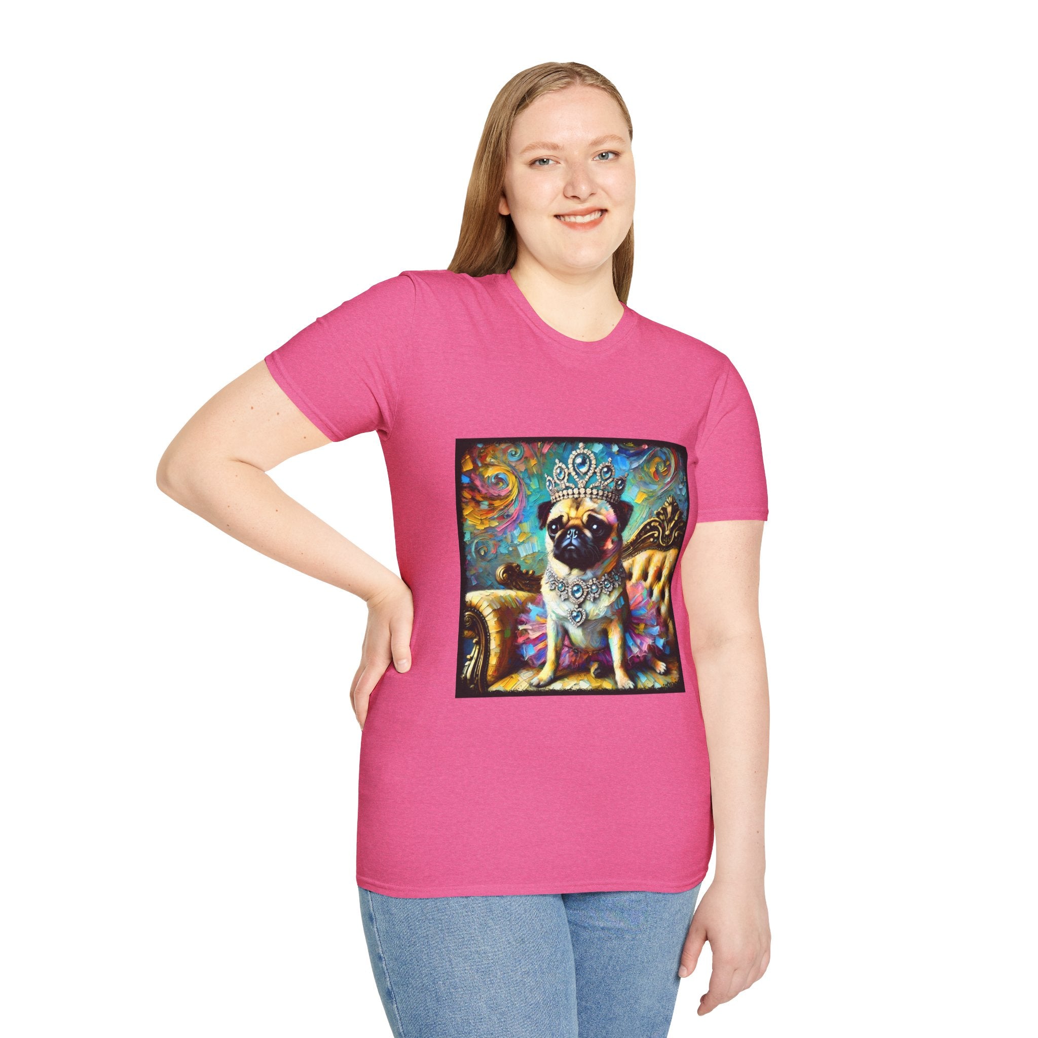 Pug Princess Classic | Unisex Dog T-Shirt