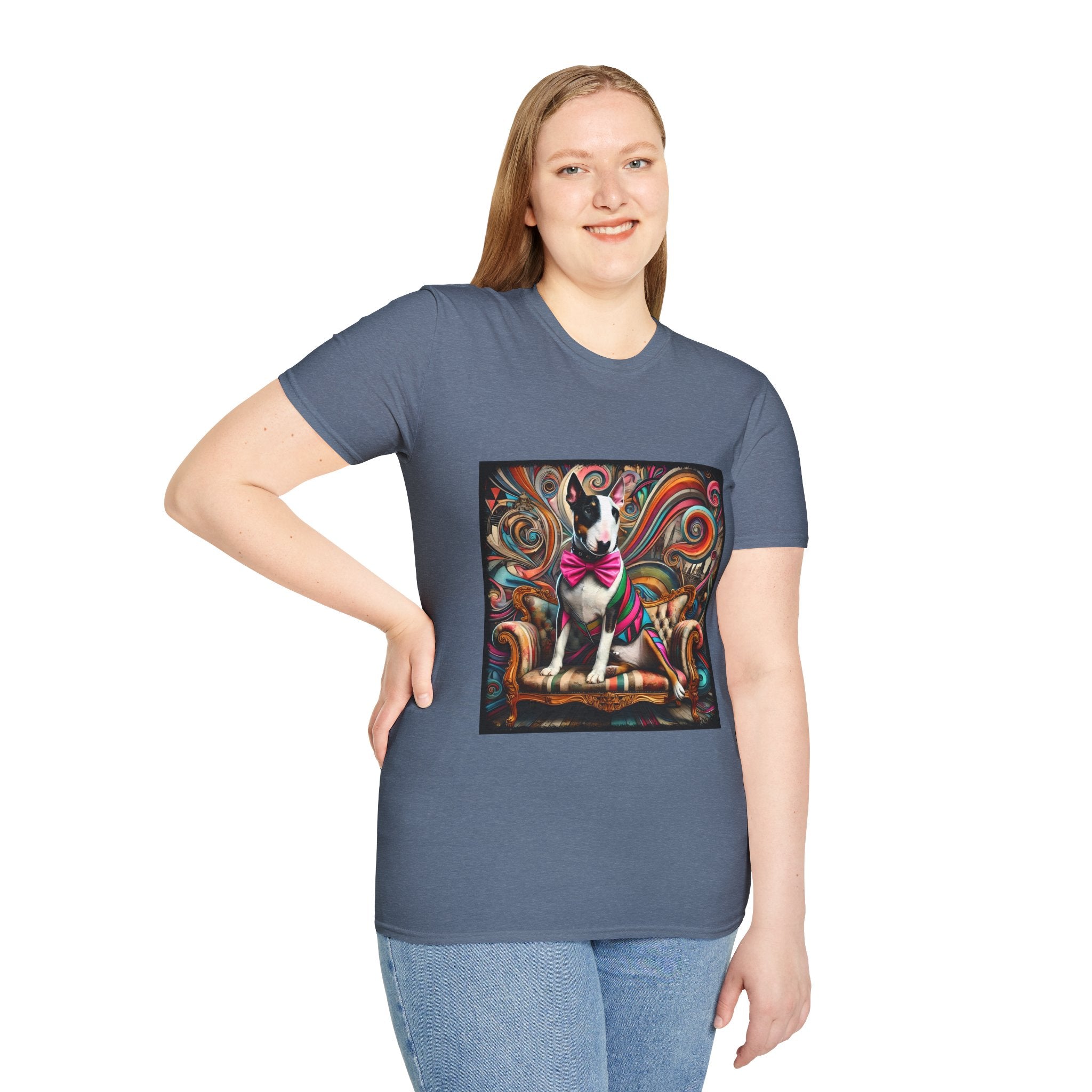 Bull Terrier Bold Rocker | Unisex Dog T-Shirt
