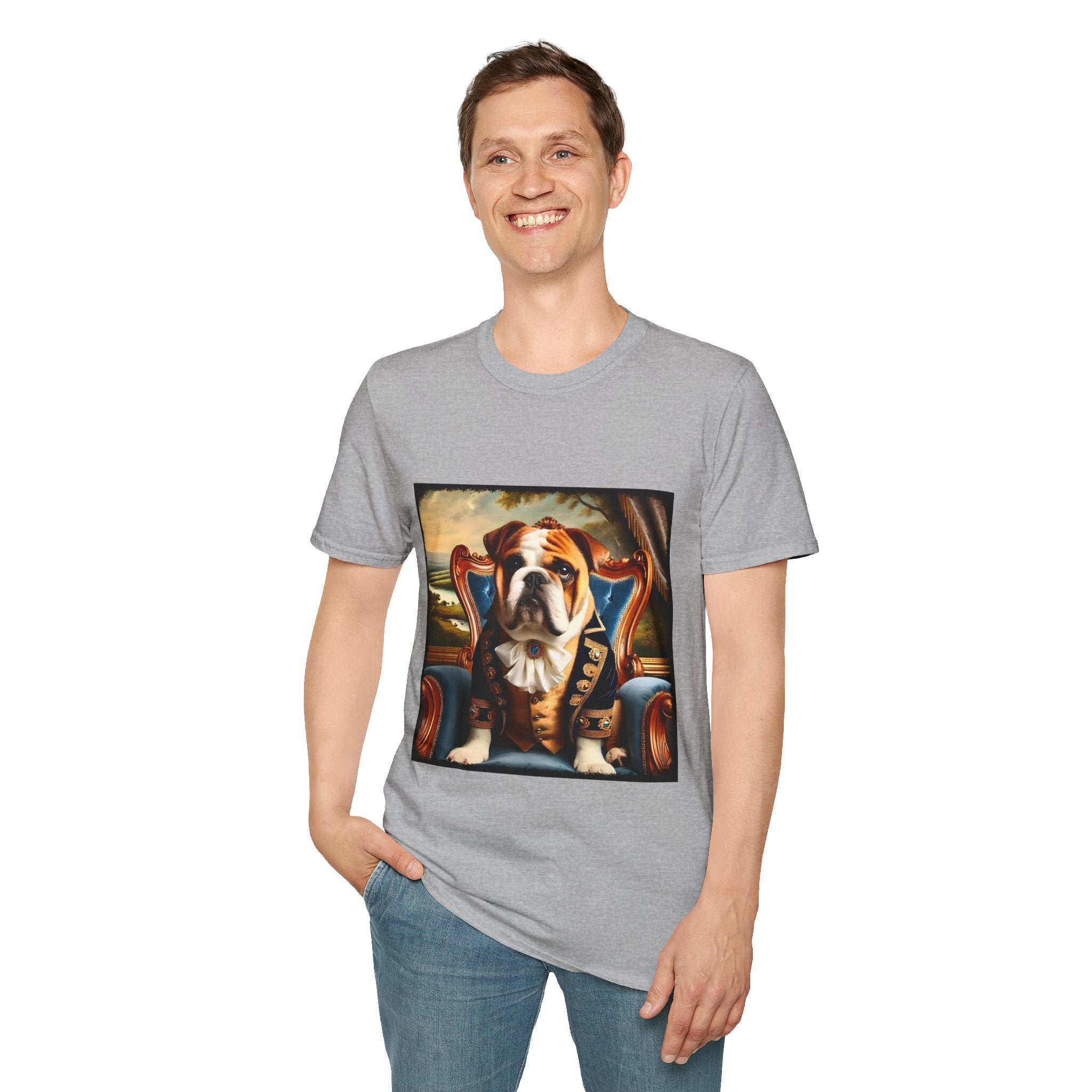 Bulldog Bougie Baron | Unisex Dog T-Shirt