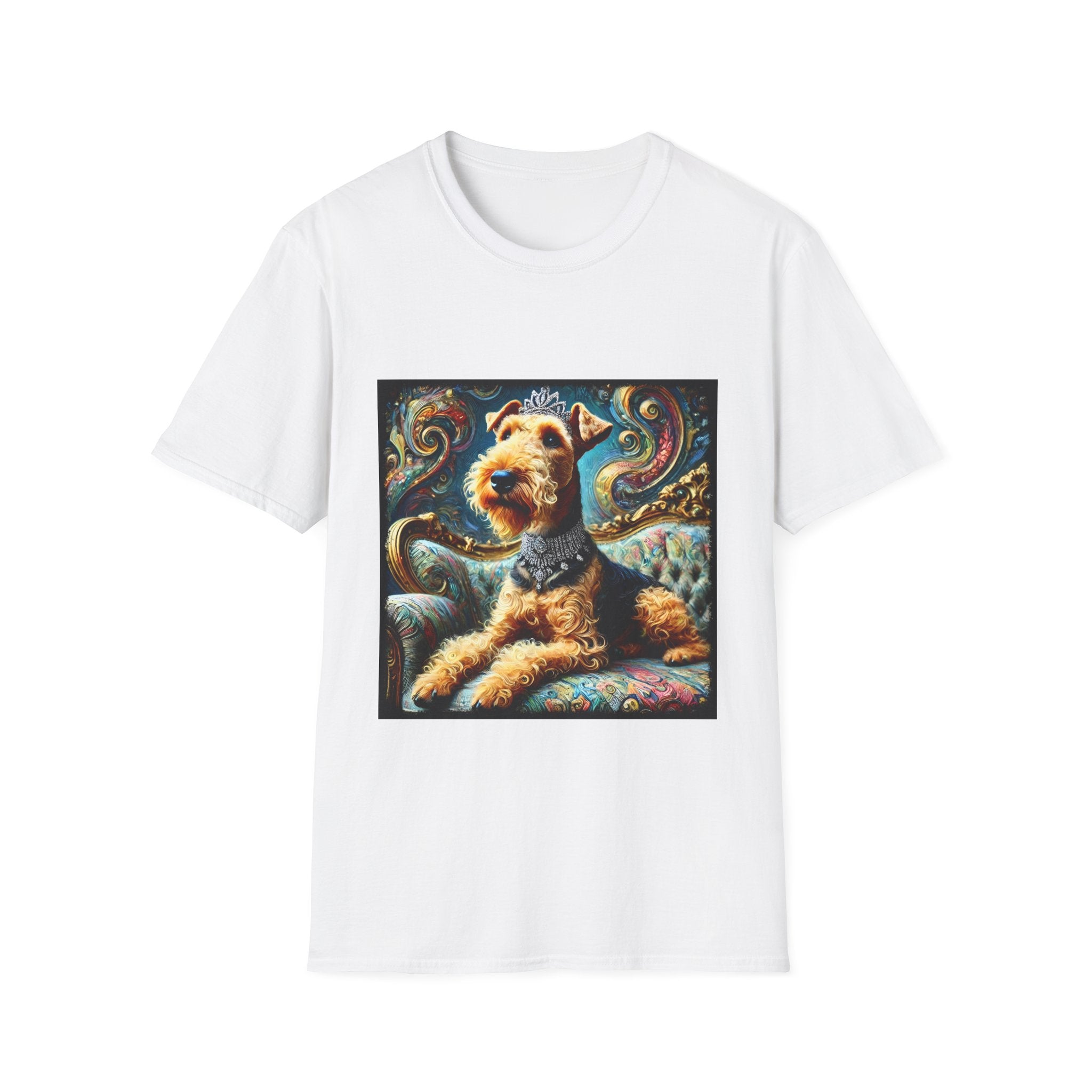 Airedale Terrier Shirt | Ethereal Swirl Dog Lover Tee